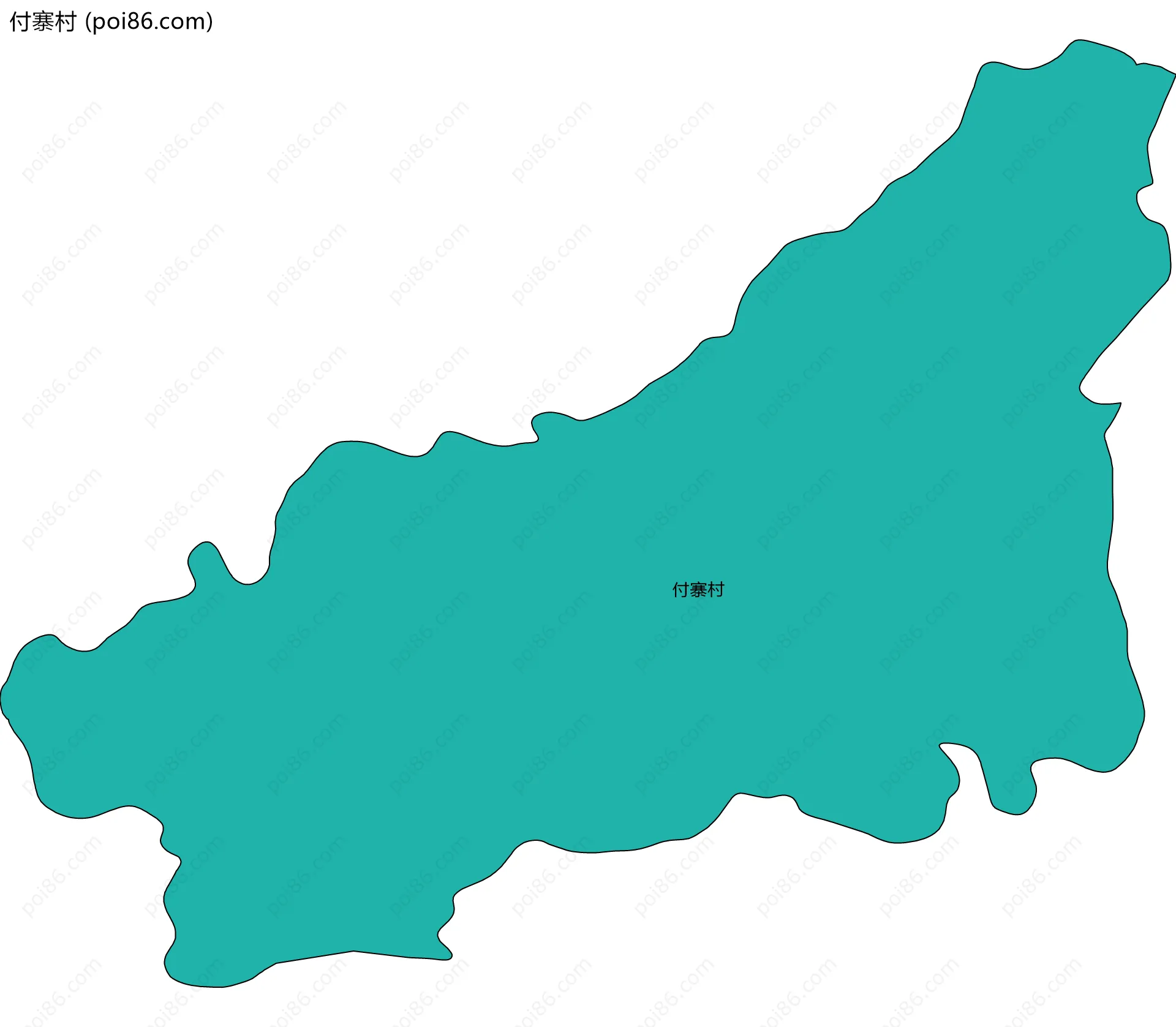 付寨村边界地图