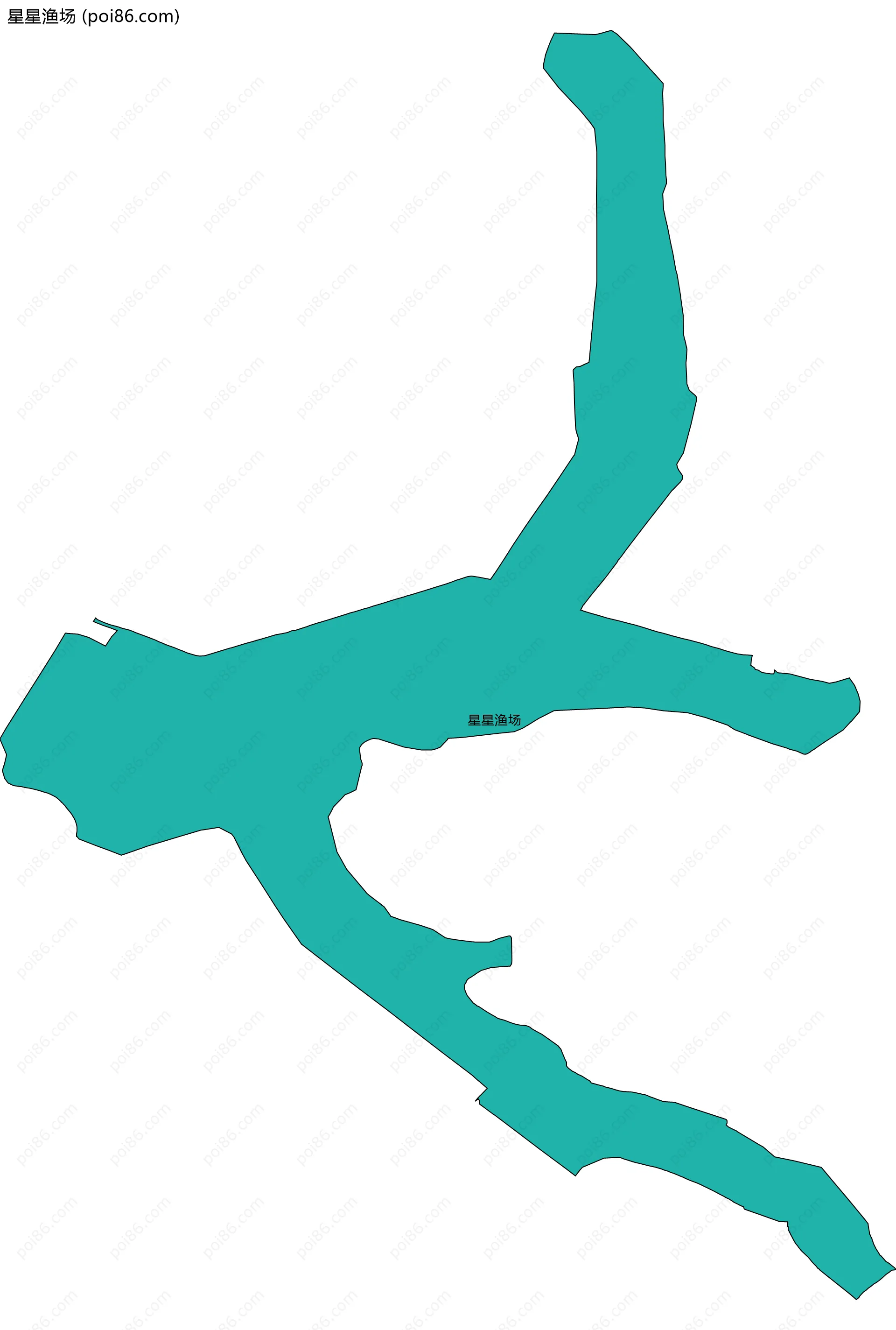 星星渔场边界地图