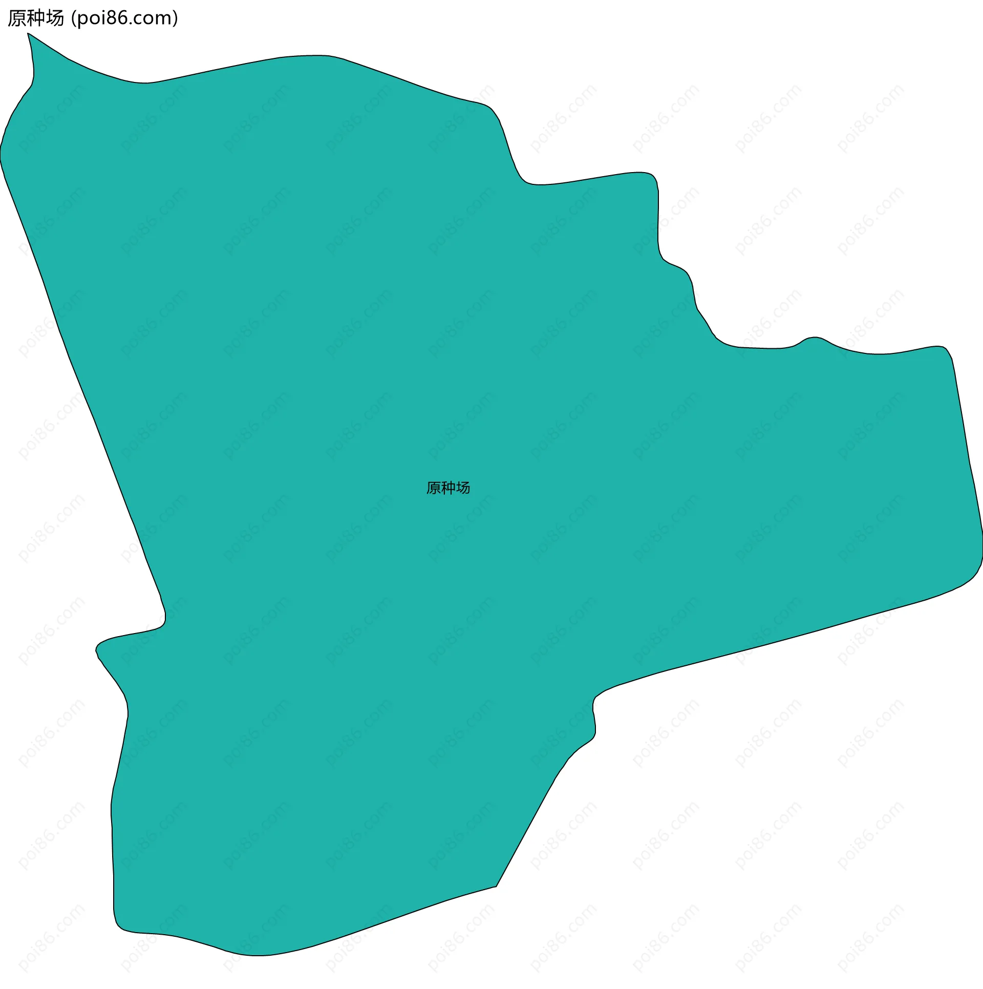 原种场边界地图