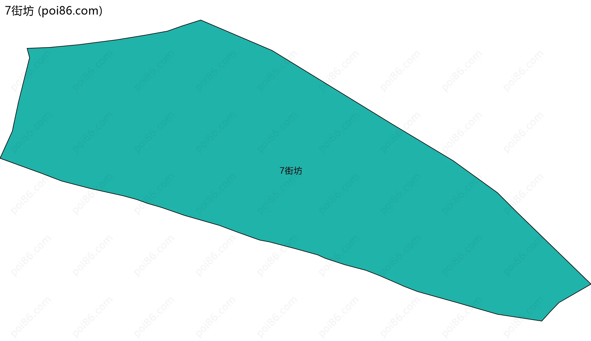 7街坊边界地图