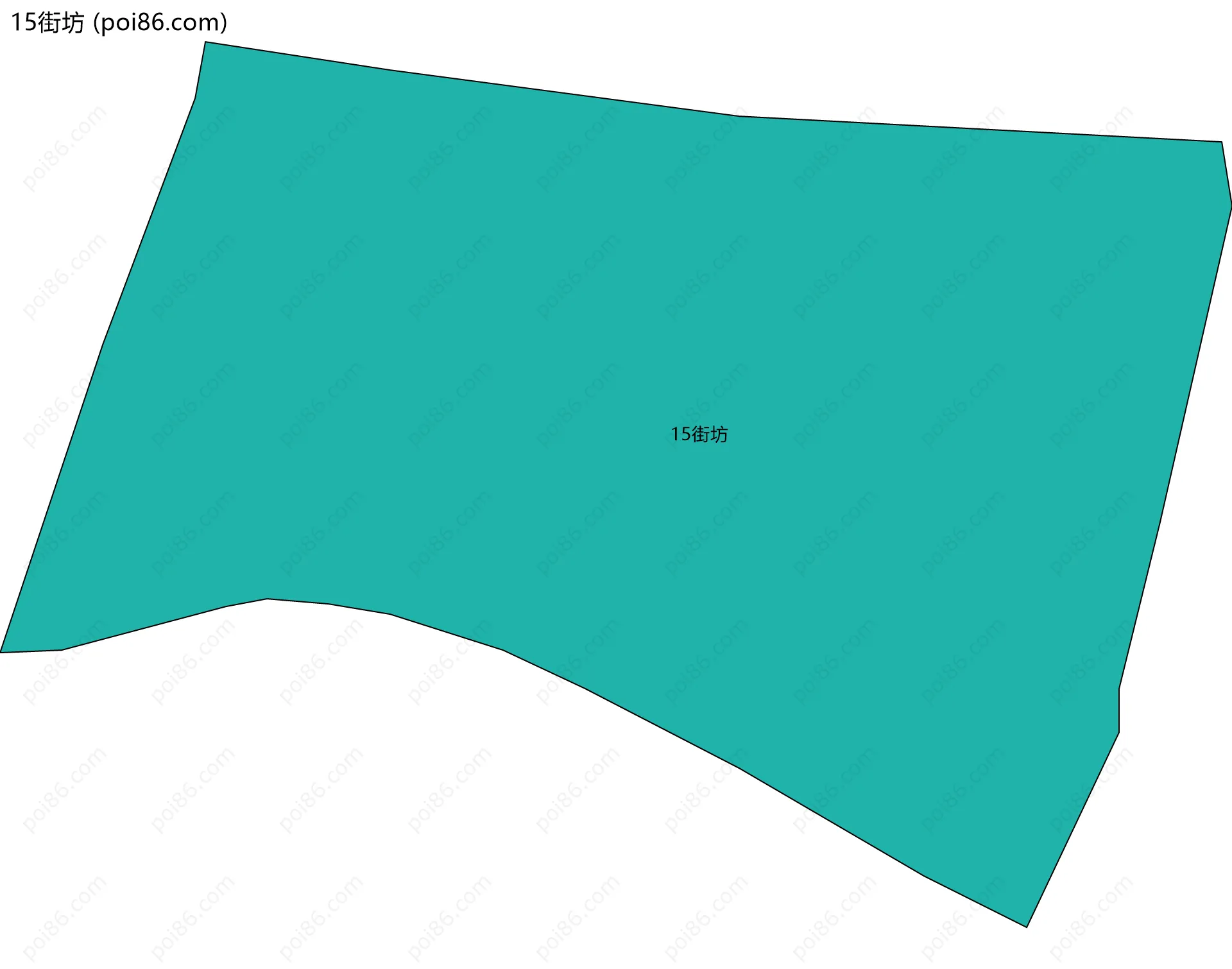 15街坊边界地图