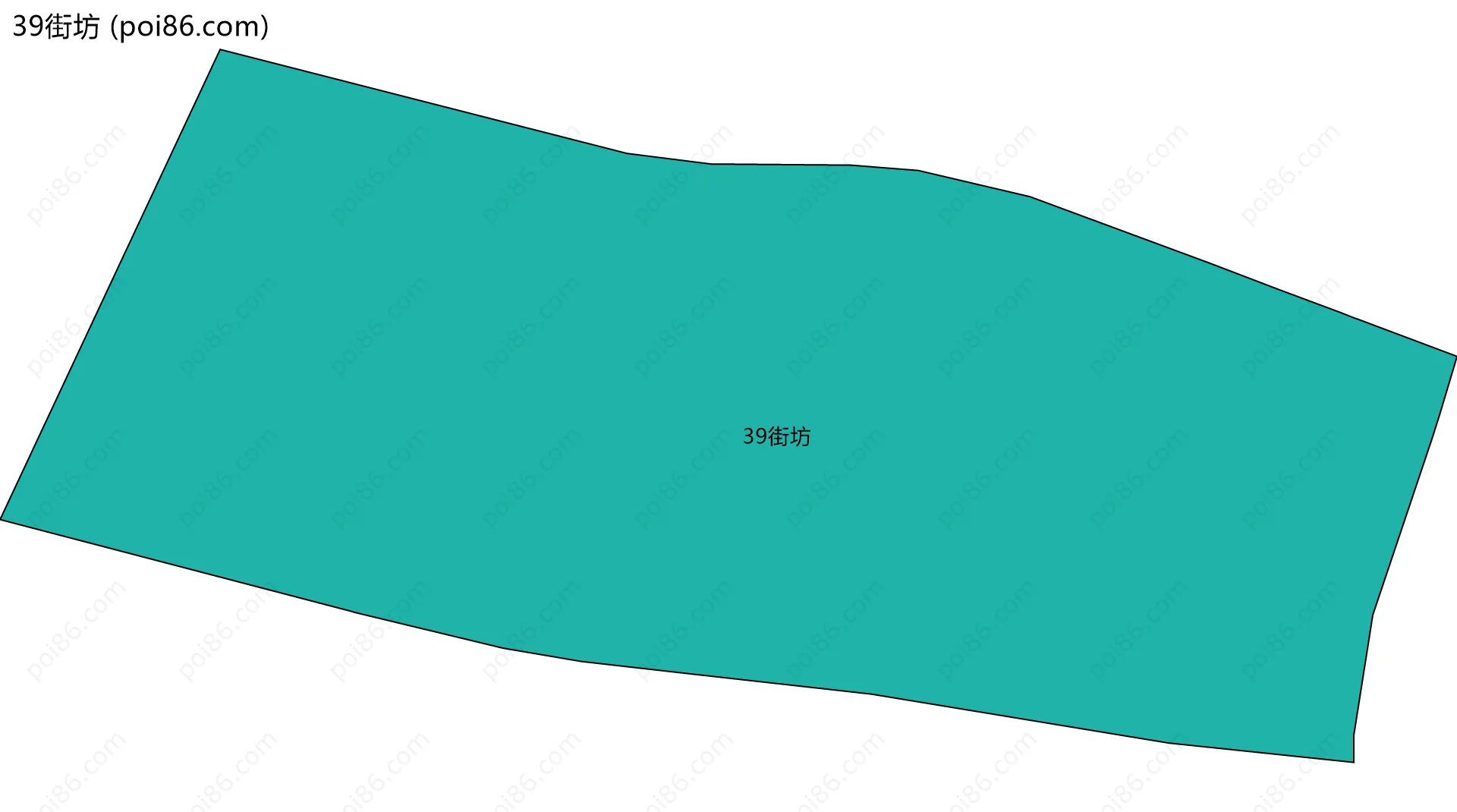 39街坊边界地图
