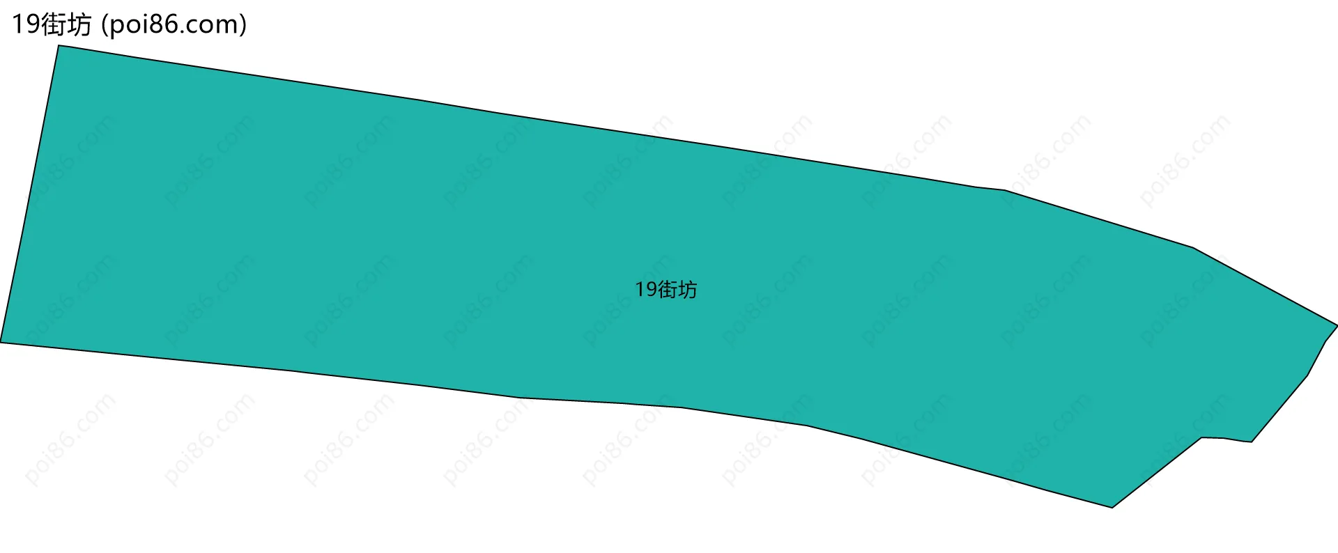 19街坊边界地图