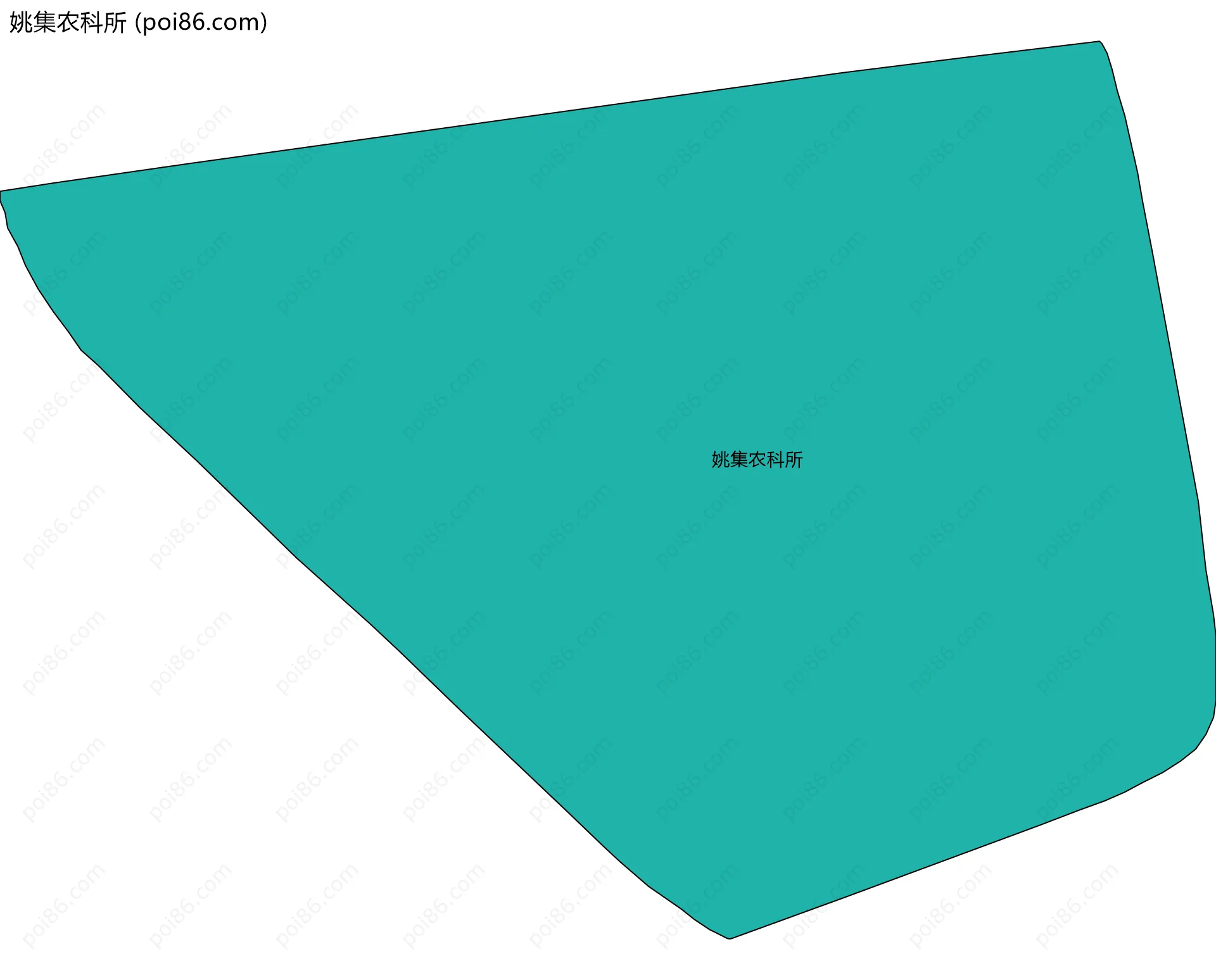 姚集农科所边界地图