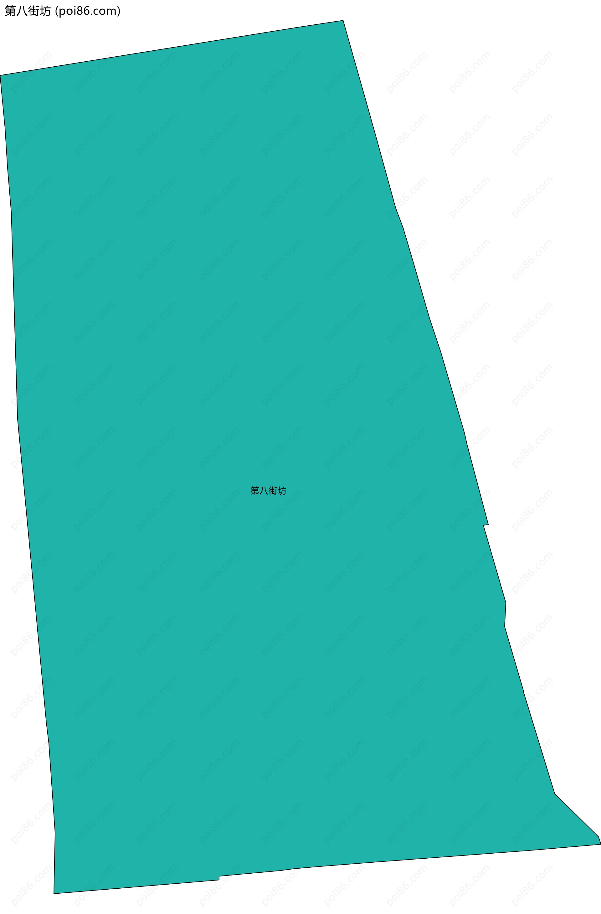 第八街坊边界地图