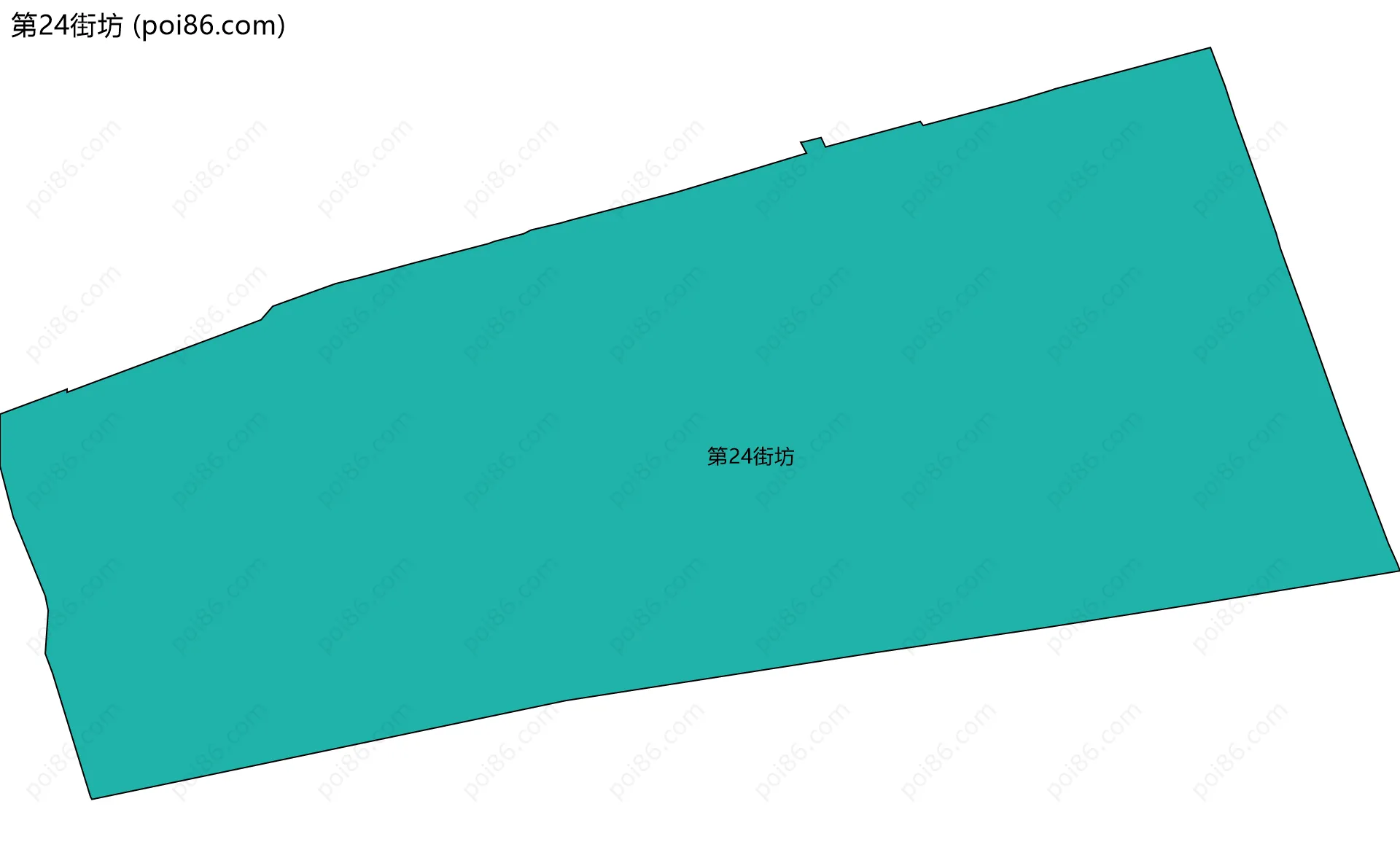 第24街坊边界地图