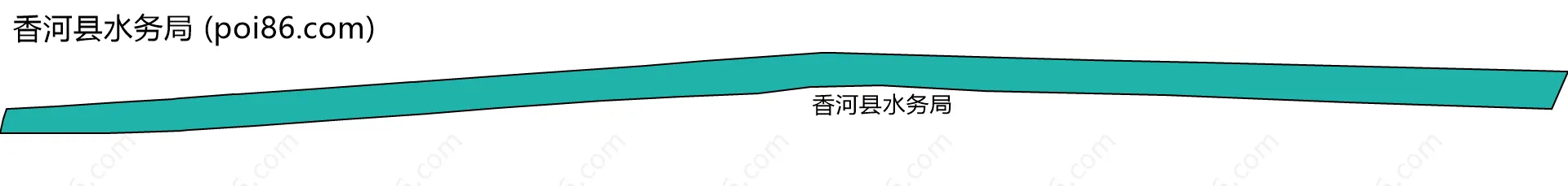 香河县水务局边界地图