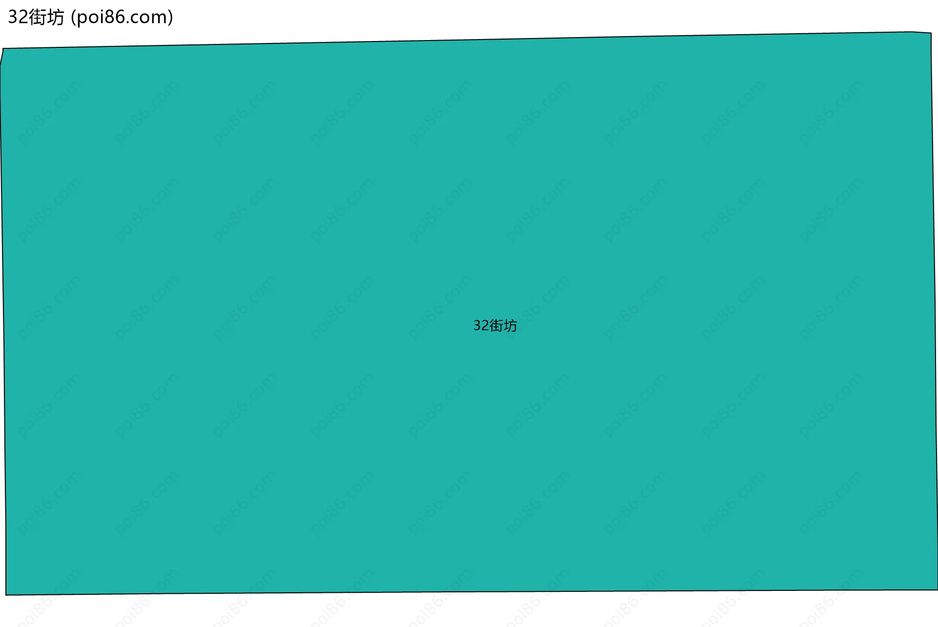 32街坊边界地图