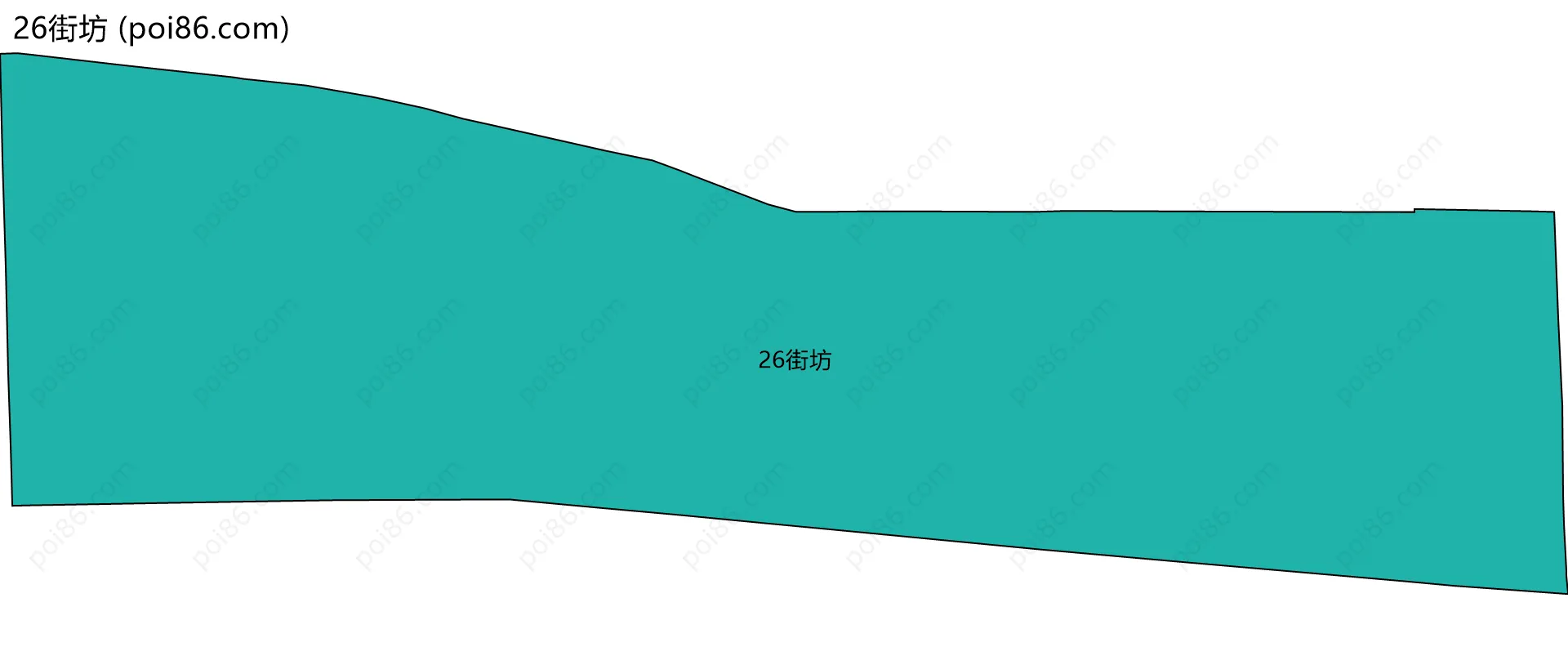 26街坊边界地图