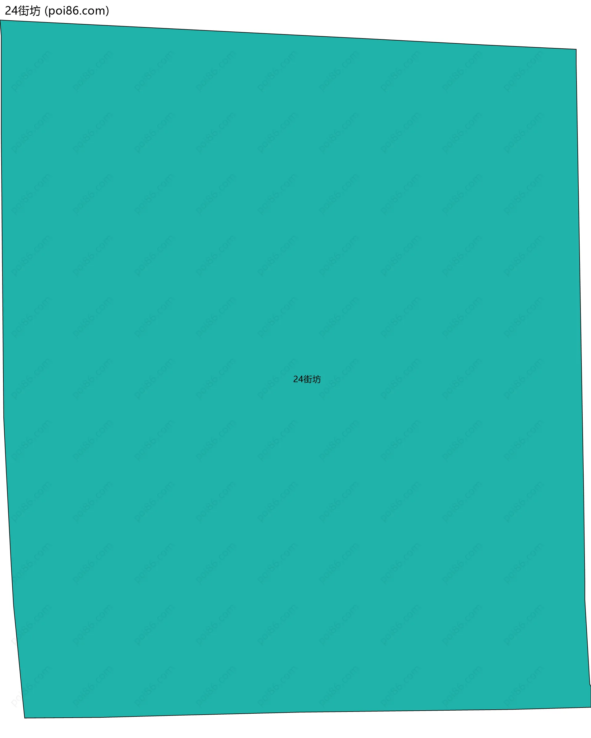 24街坊边界地图