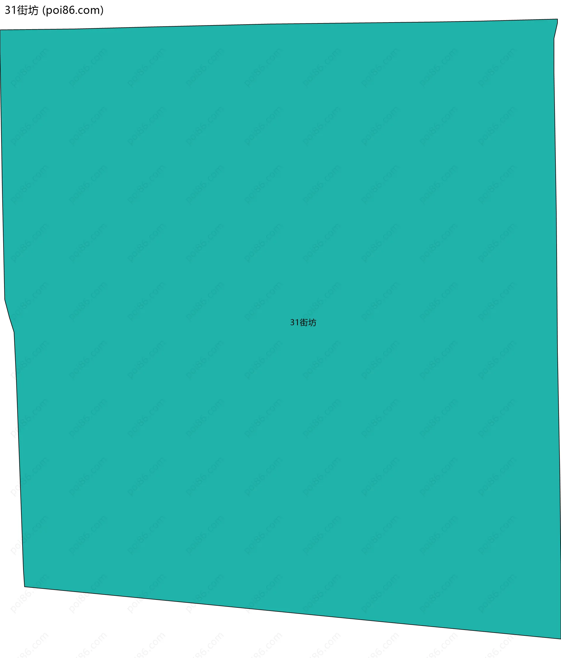 31街坊边界地图