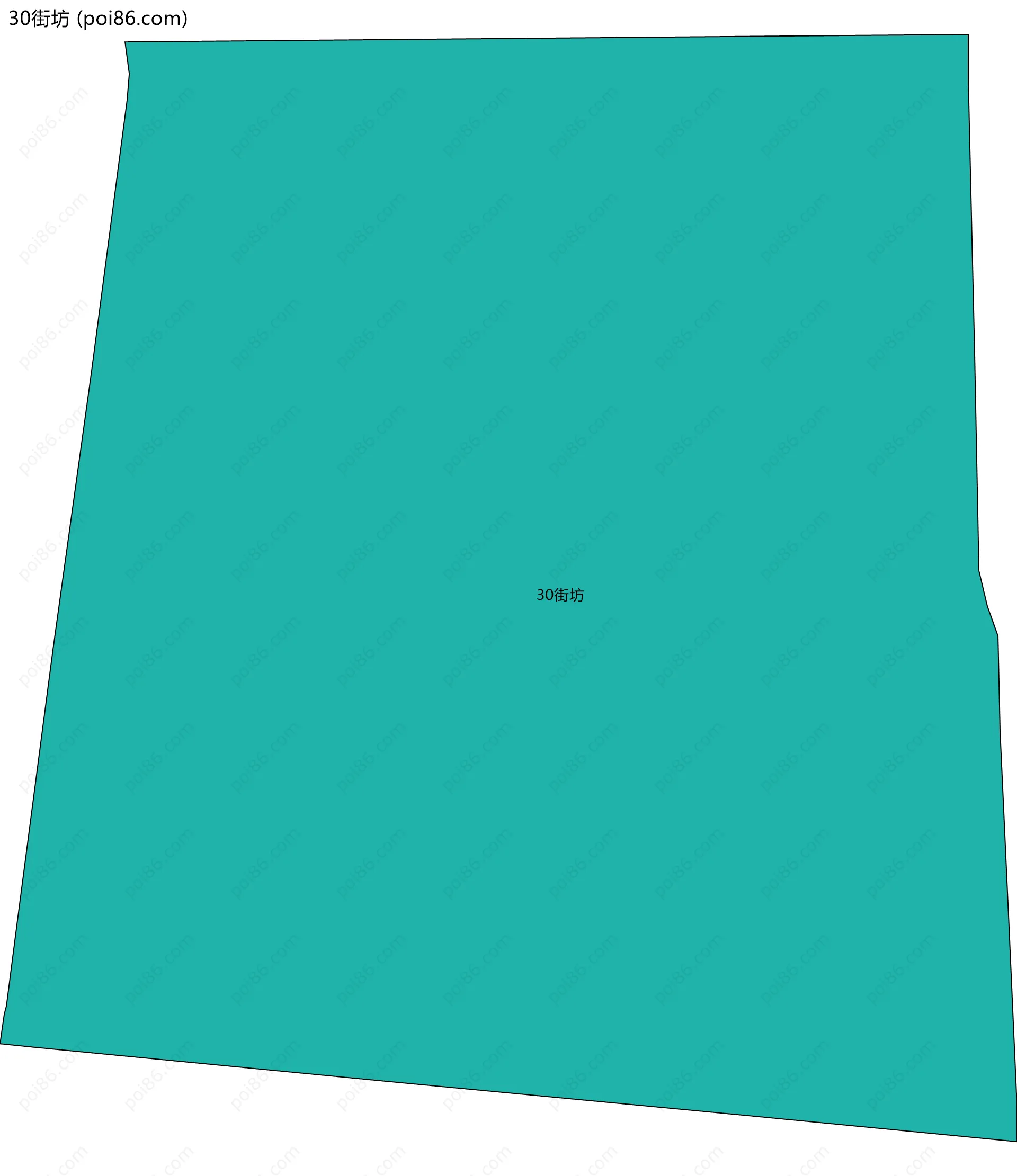 30街坊边界地图