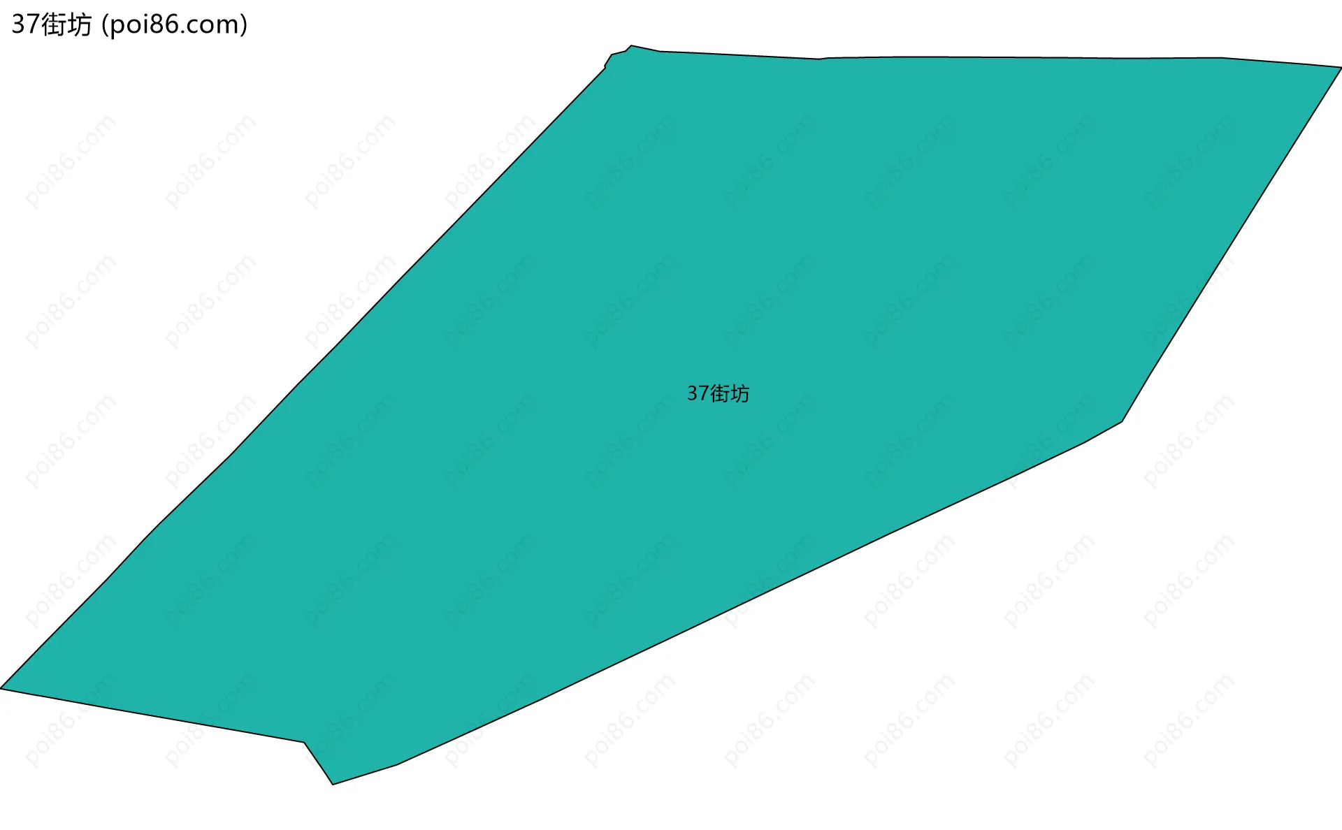 37街坊边界地图