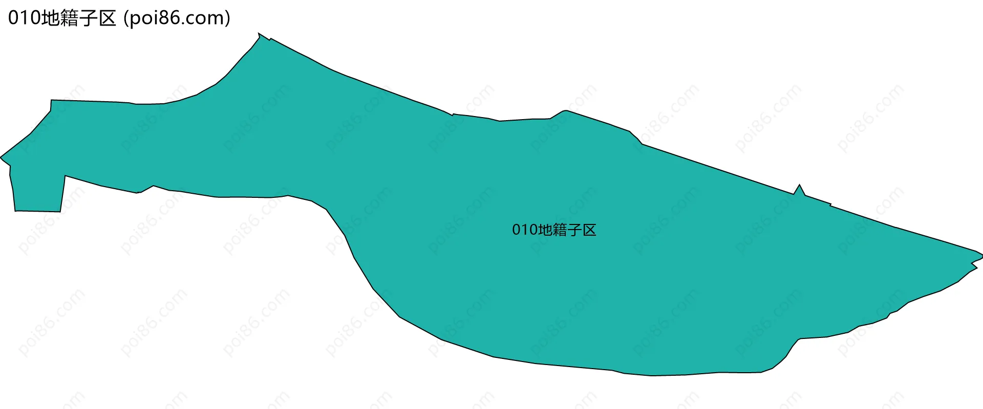 010地籍子区边界地图