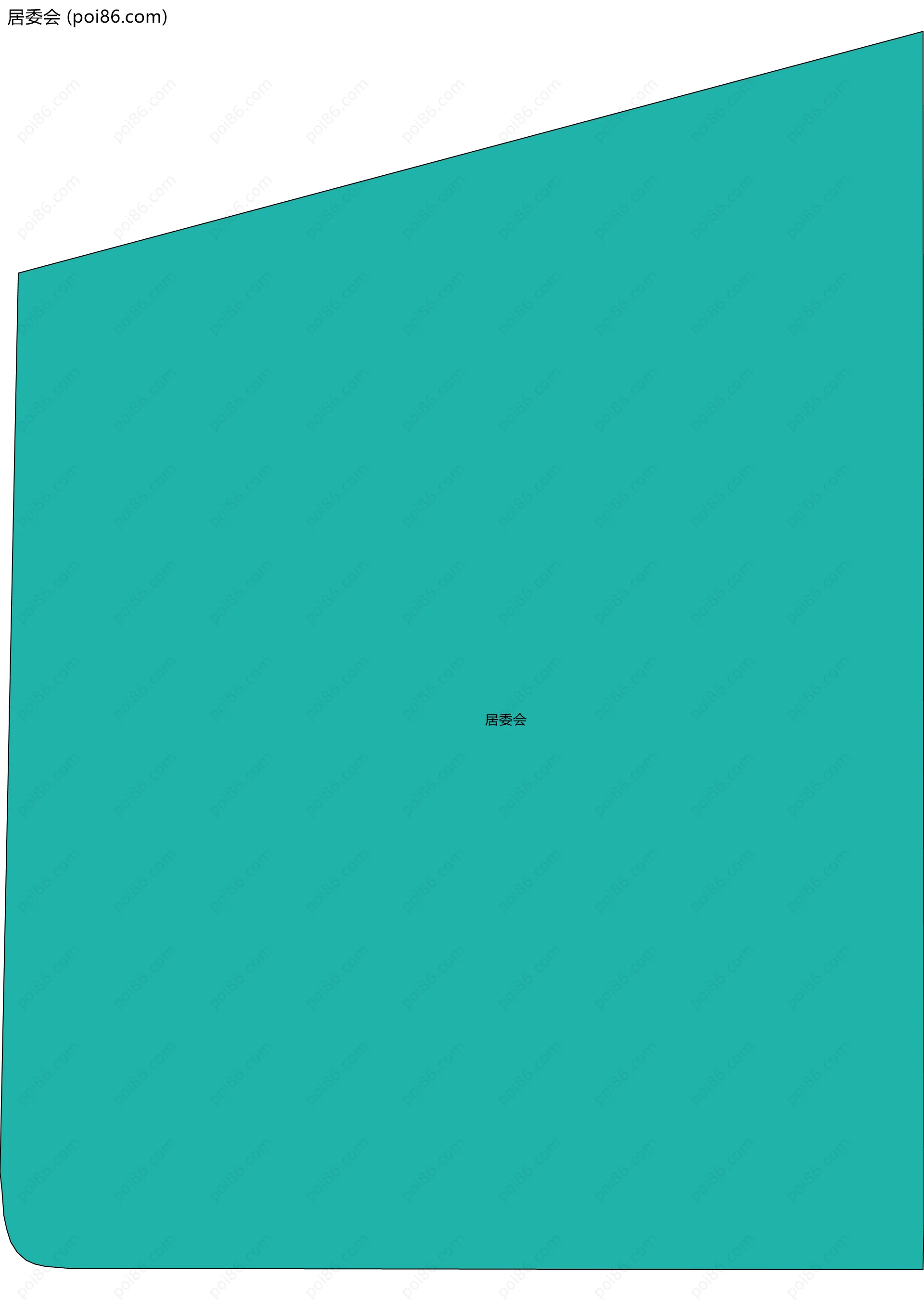 居委会边界地图