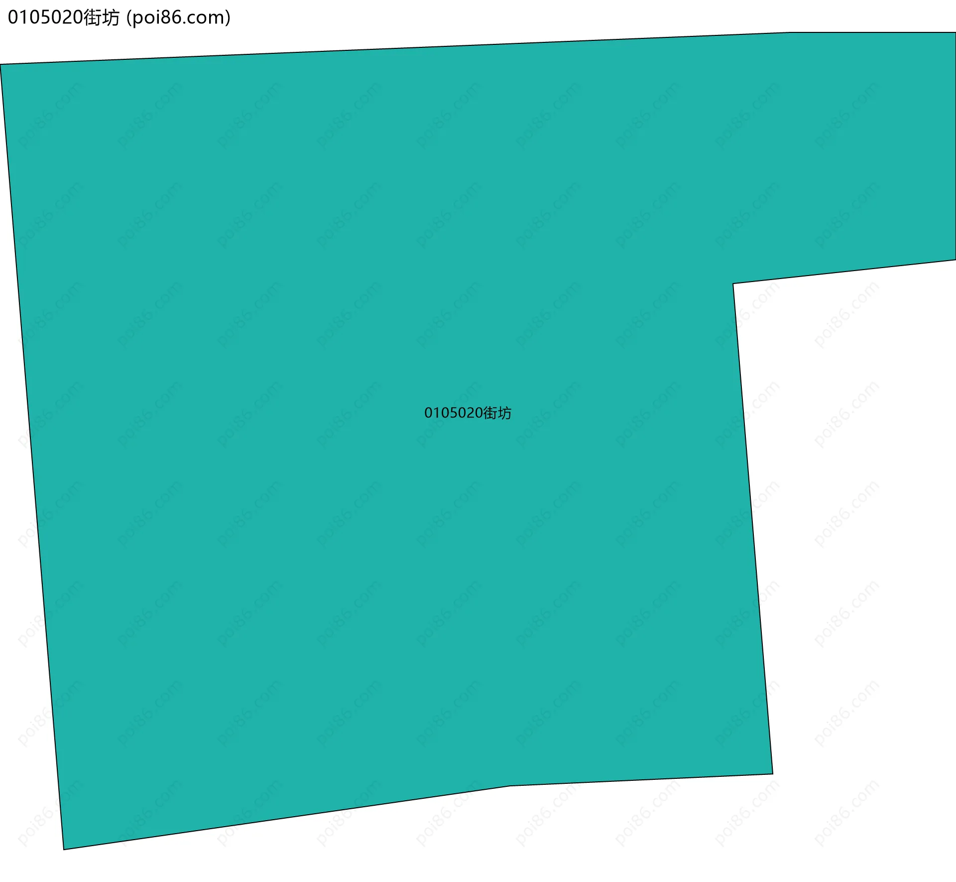 0105020街坊边界地图