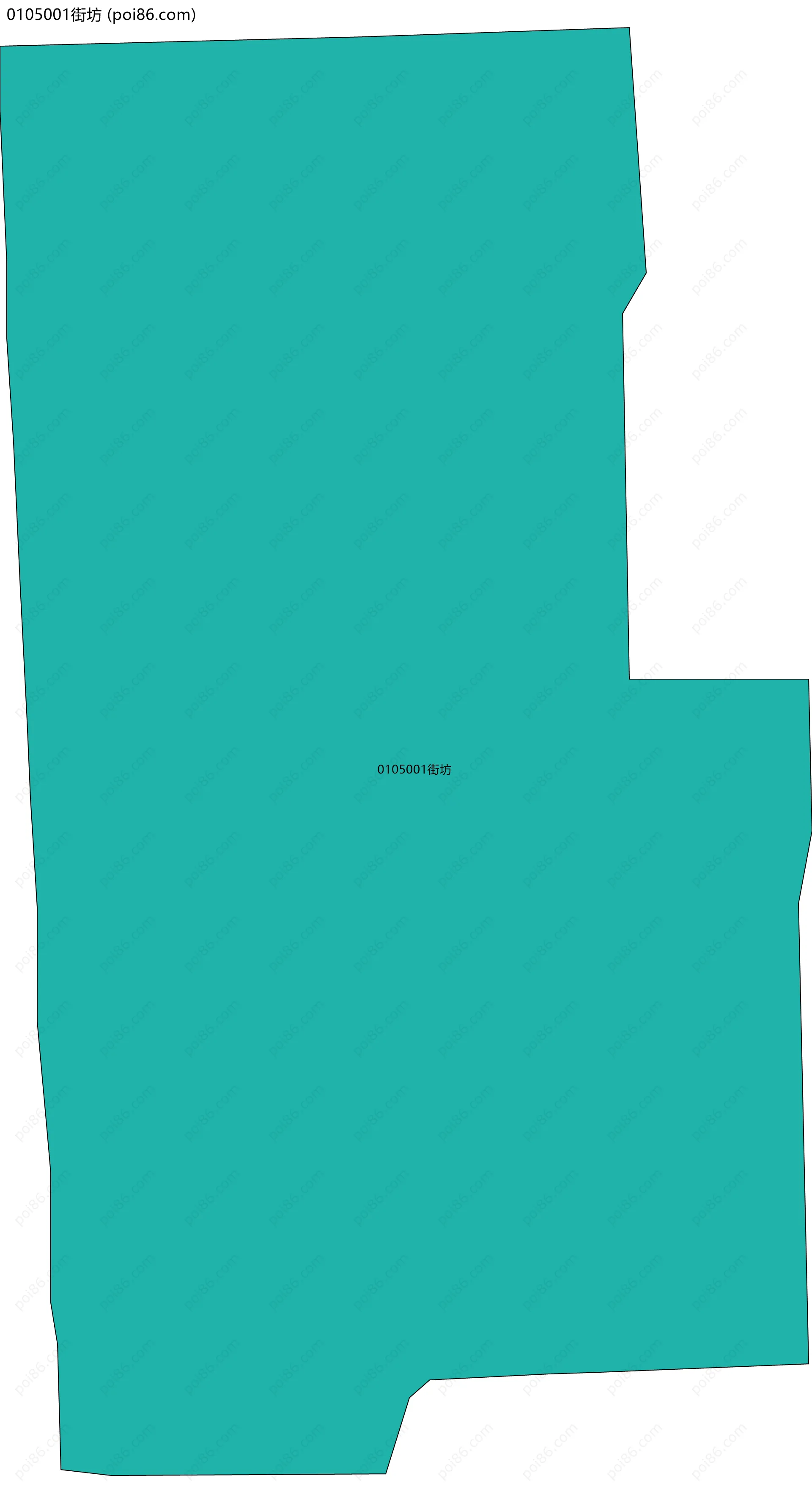 0105001街坊边界地图