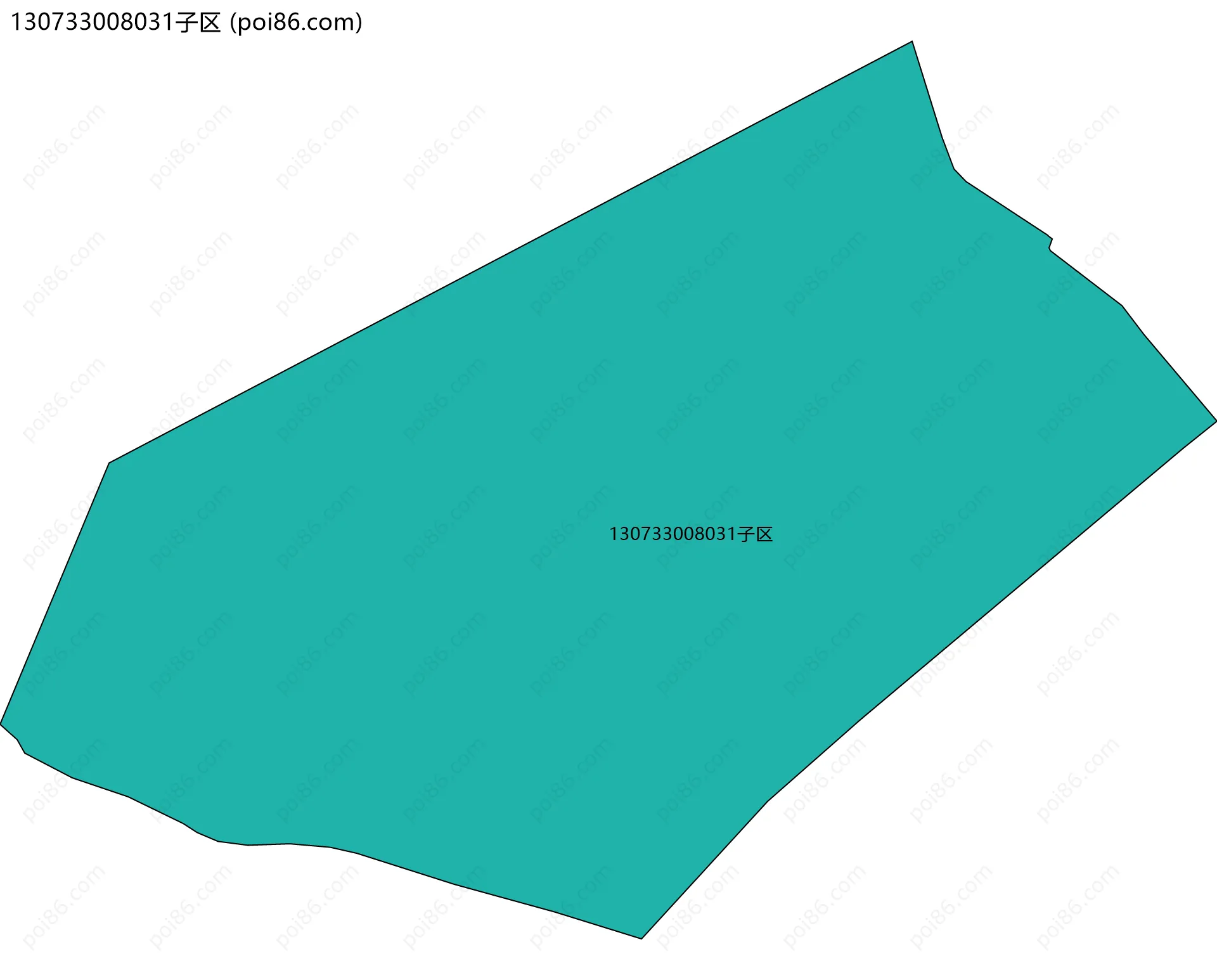 130733008031子区边界地图