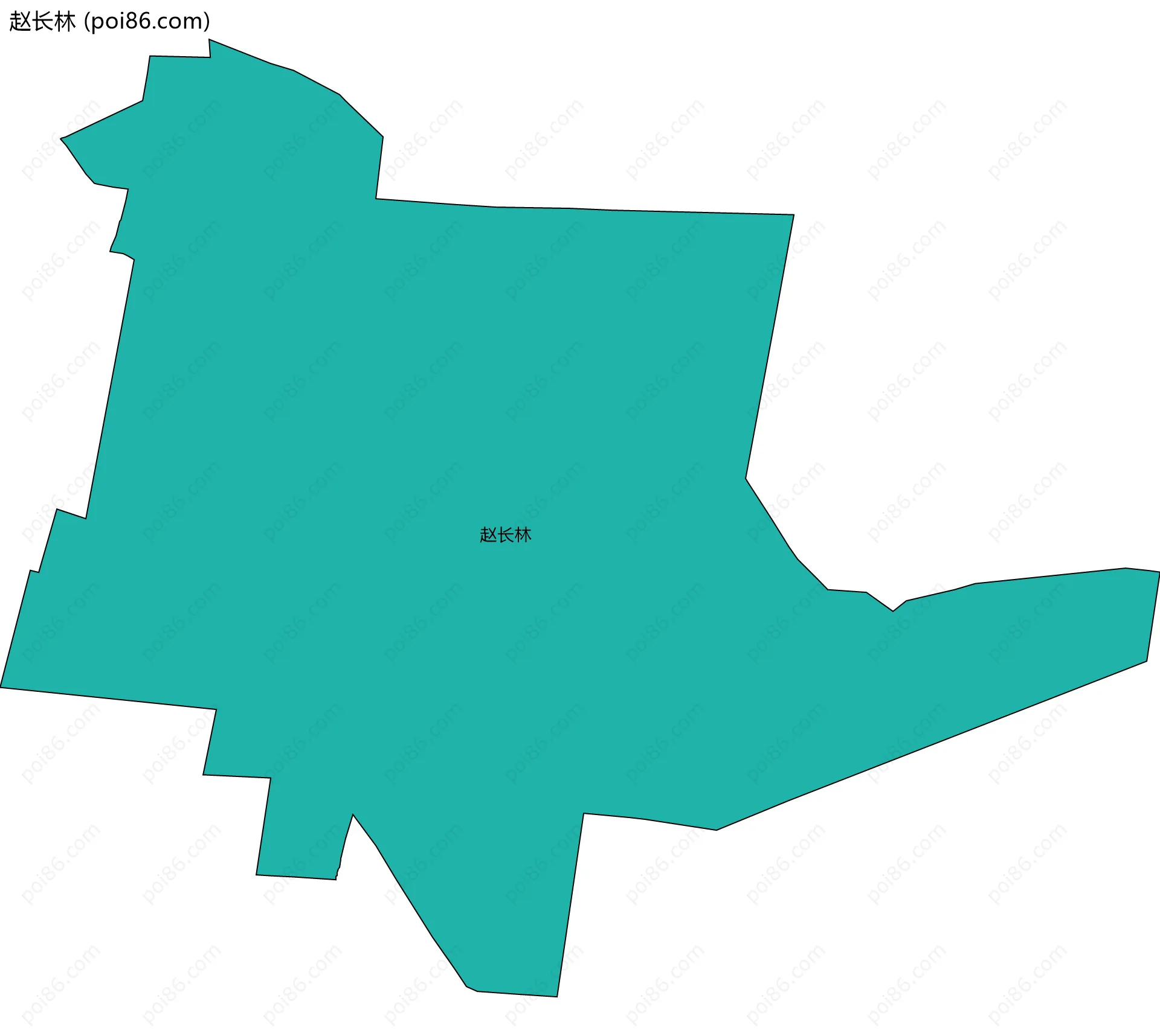 赵长林边界地图