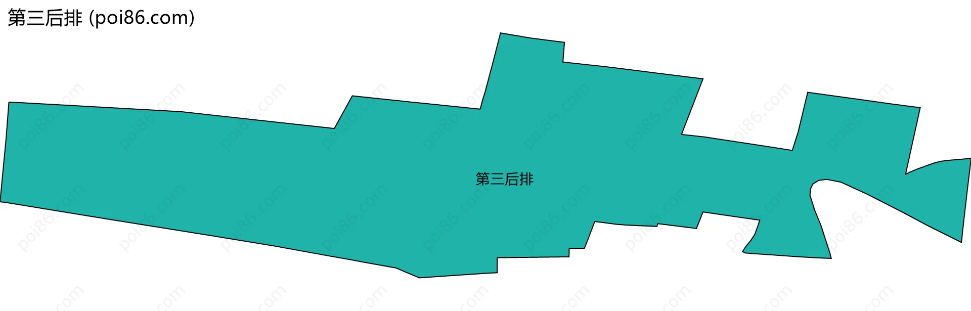 第三后排边界地图