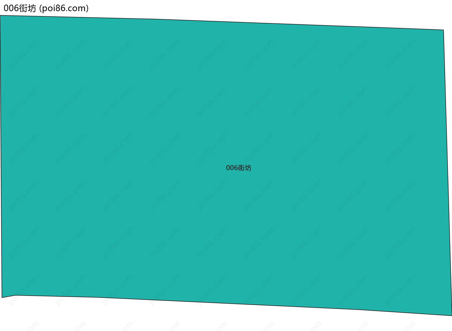 006街坊边界地图