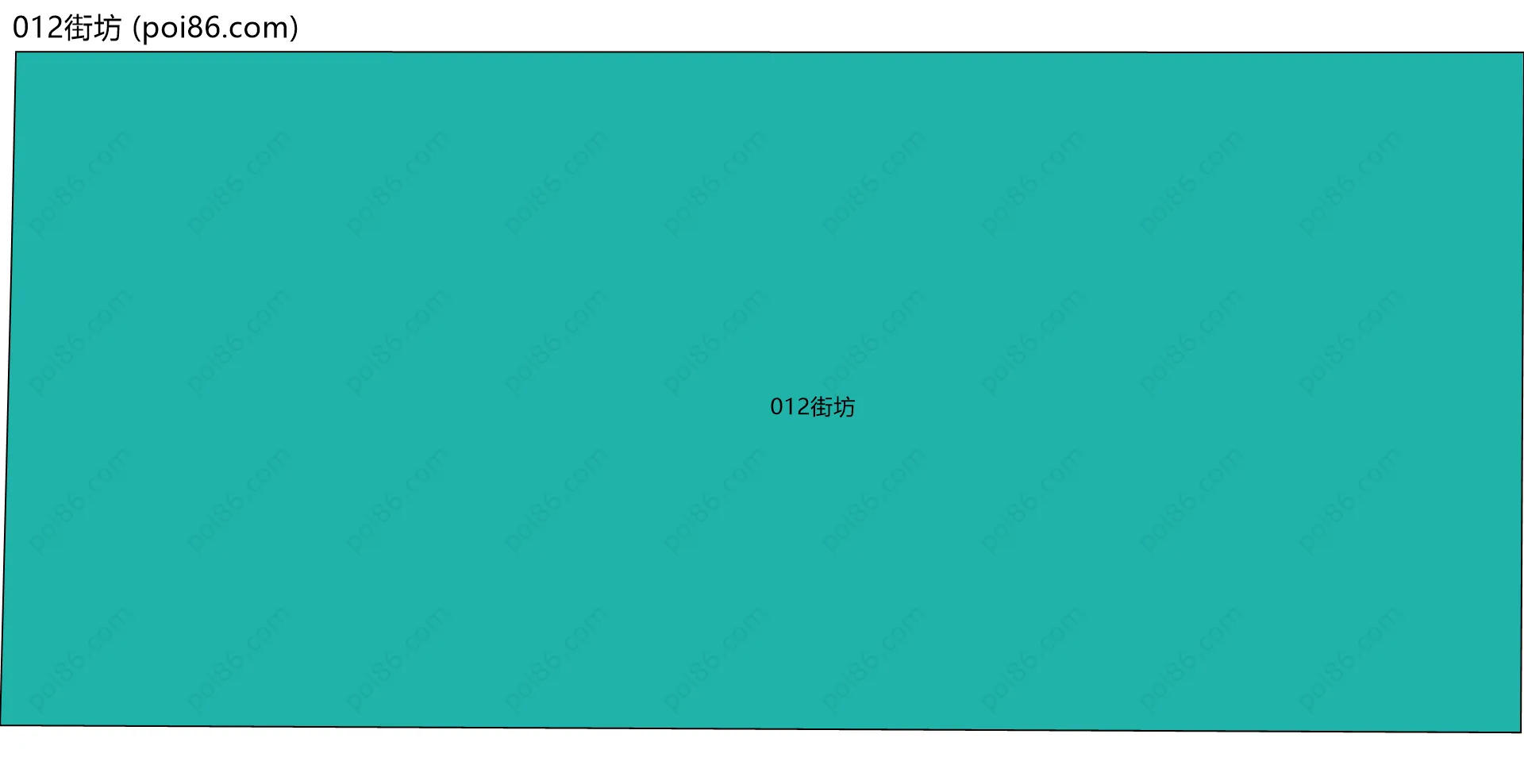 012街坊边界地图