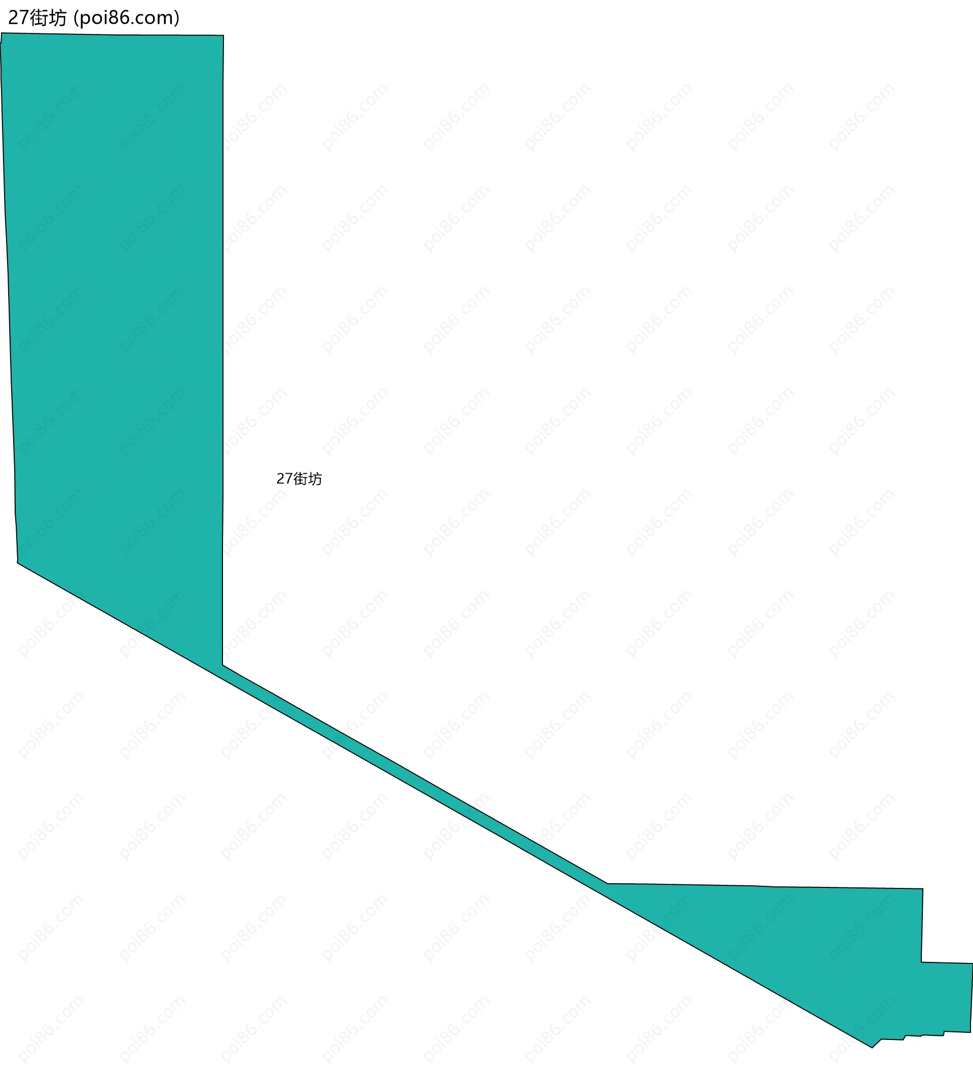 27街坊边界地图