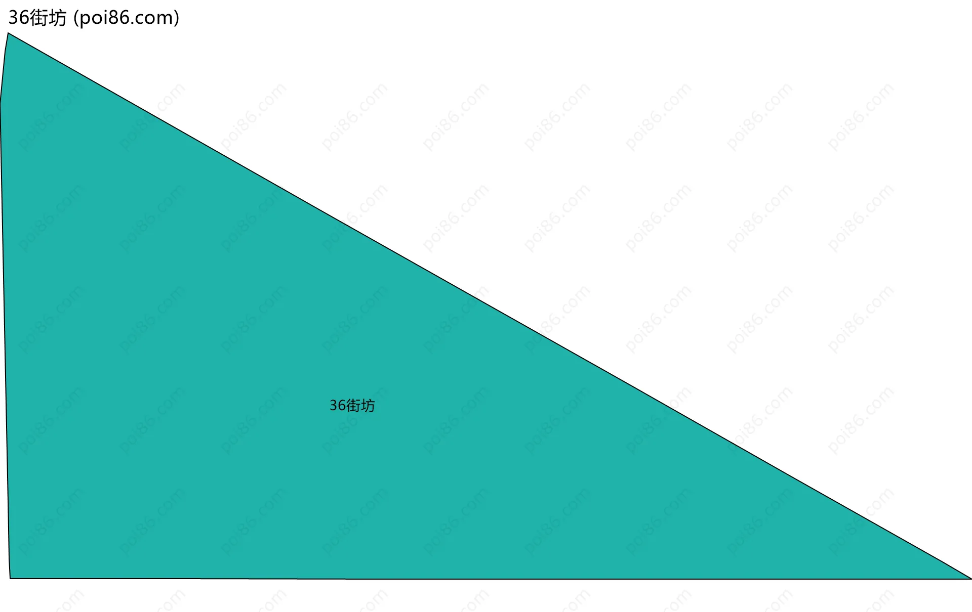36街坊边界地图