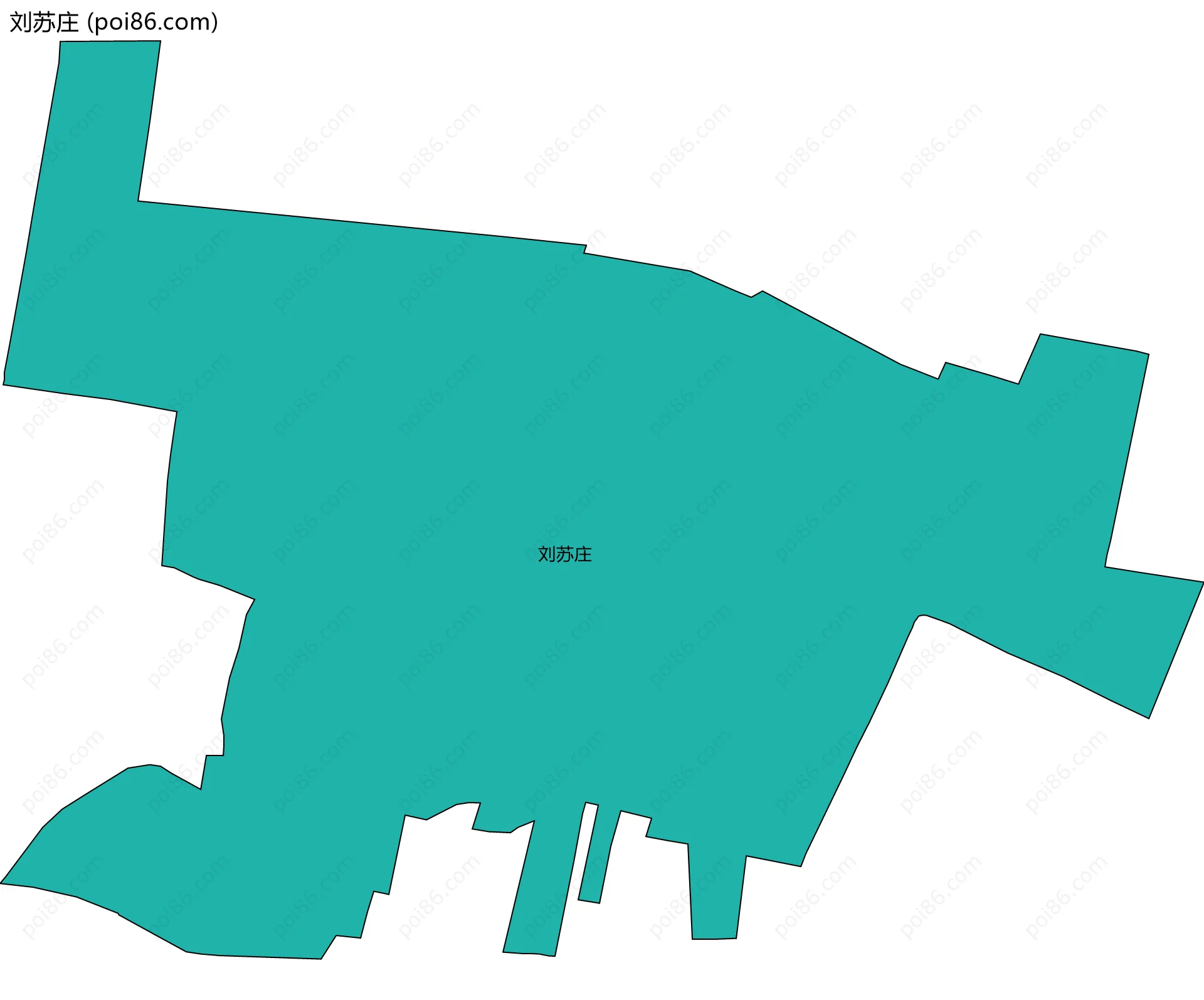 刘苏庄边界地图