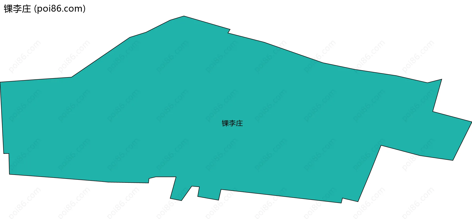 锞李庄边界地图