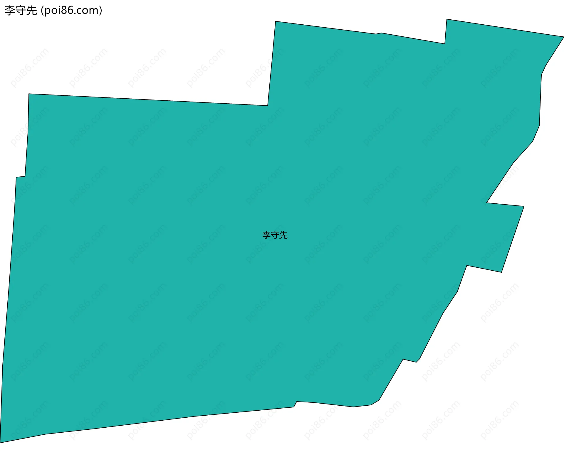 李守先边界地图