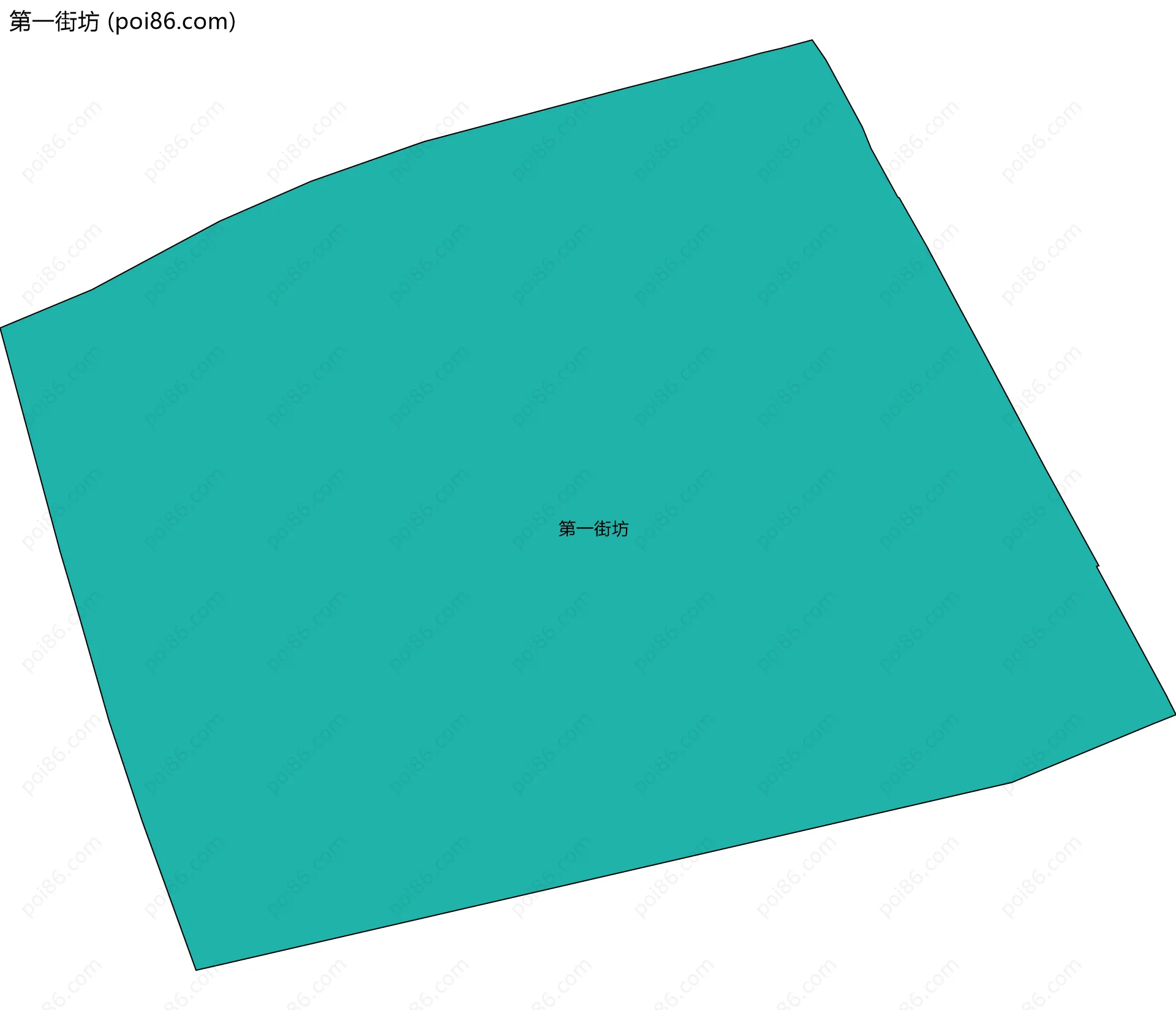 第一街坊边界地图