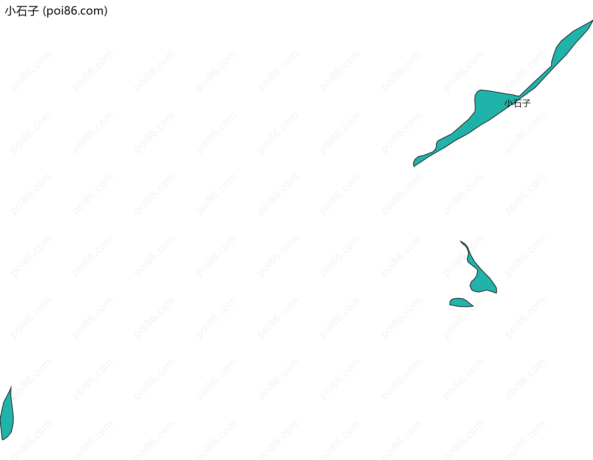 小石子边界地图