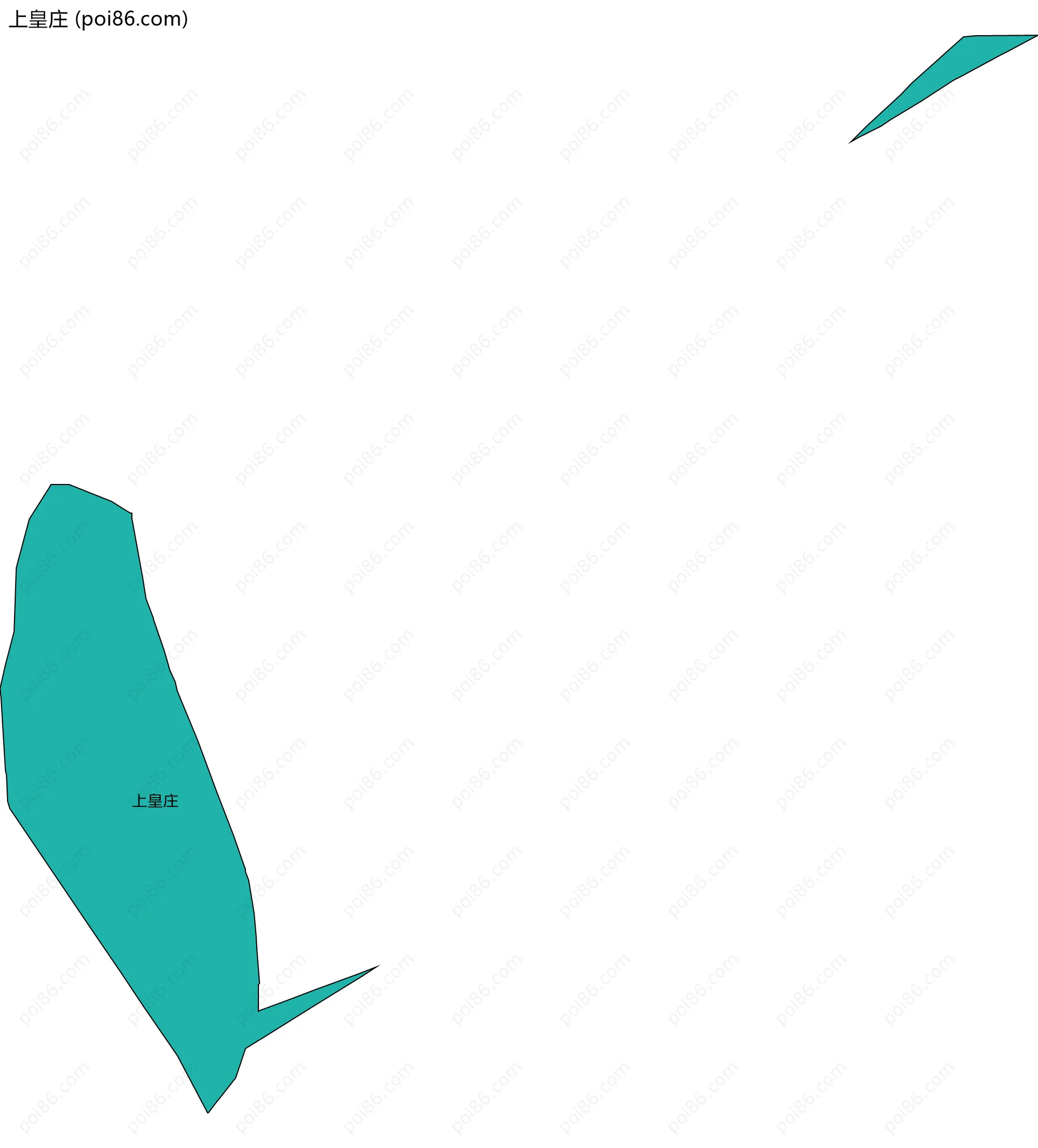 上皇庄边界地图