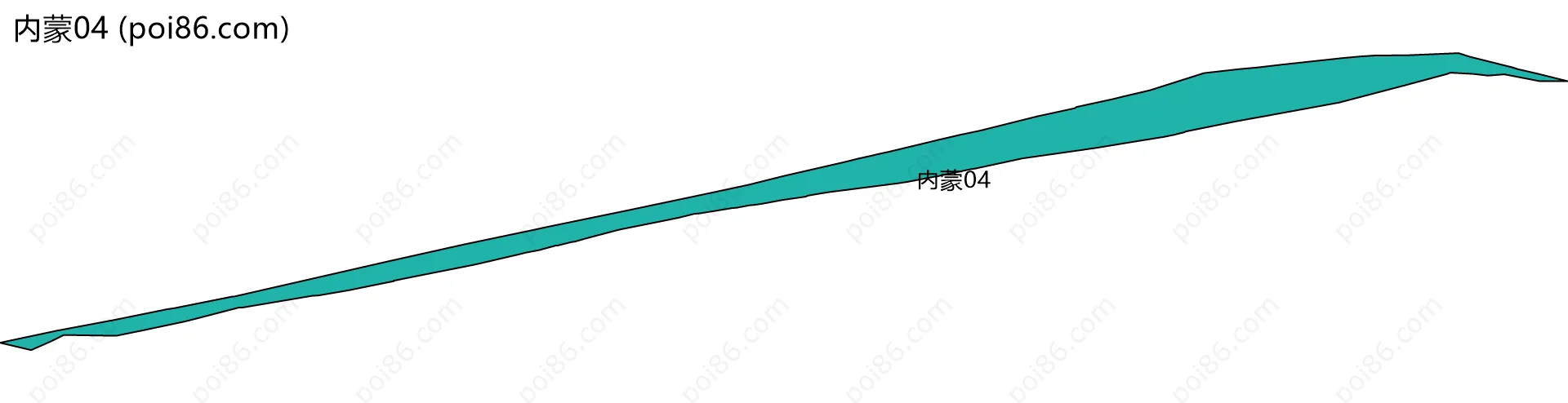 内蒙04边界地图