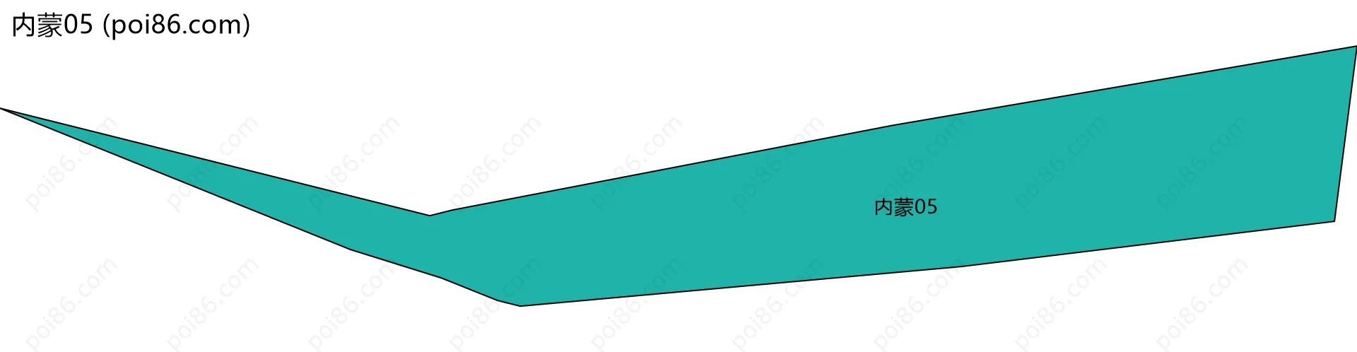 内蒙05边界地图