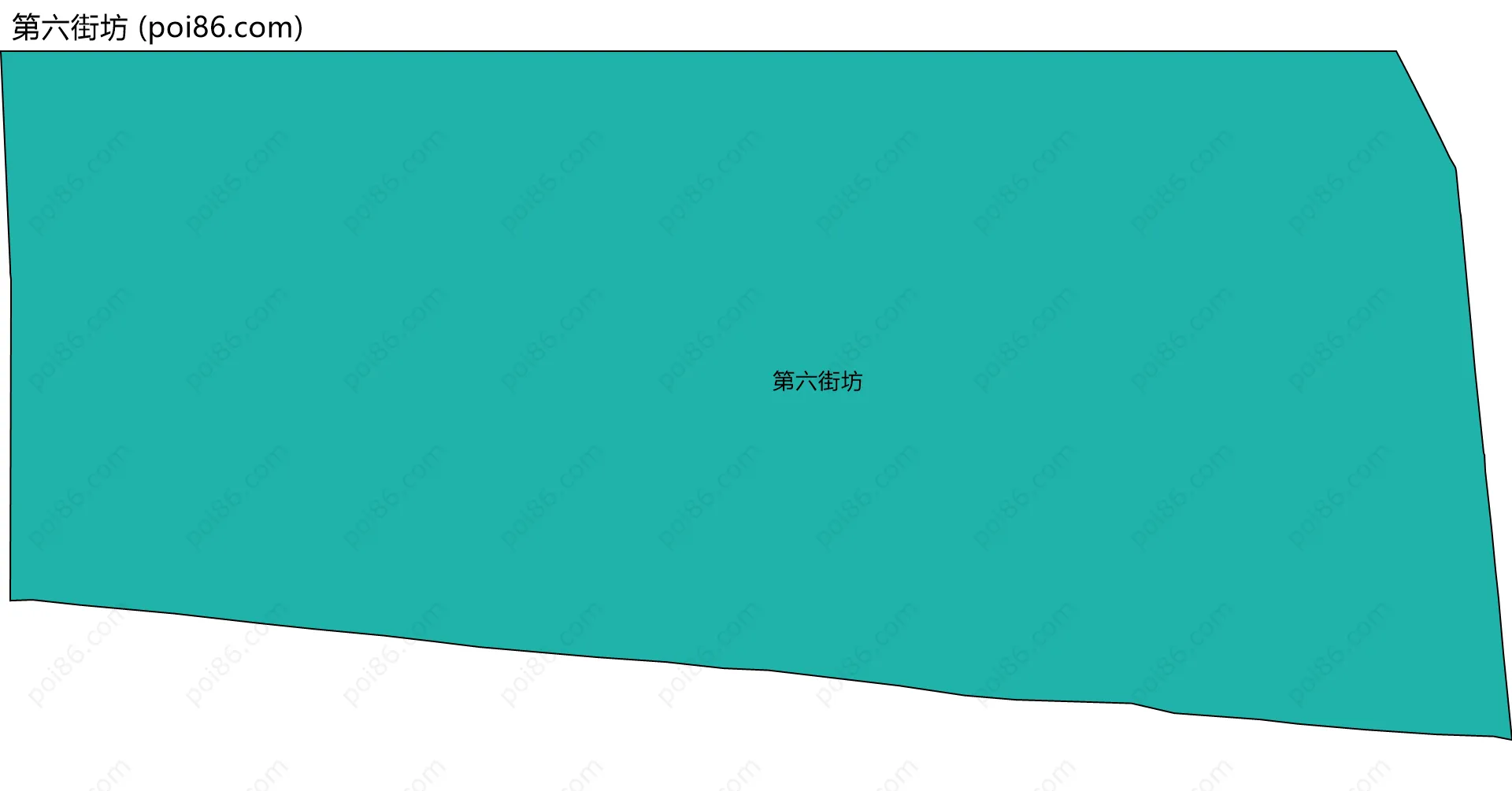 第六街坊边界地图