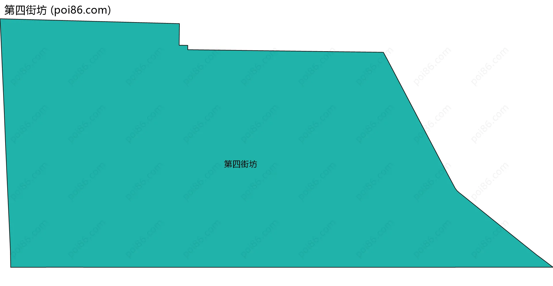 第四街坊边界地图