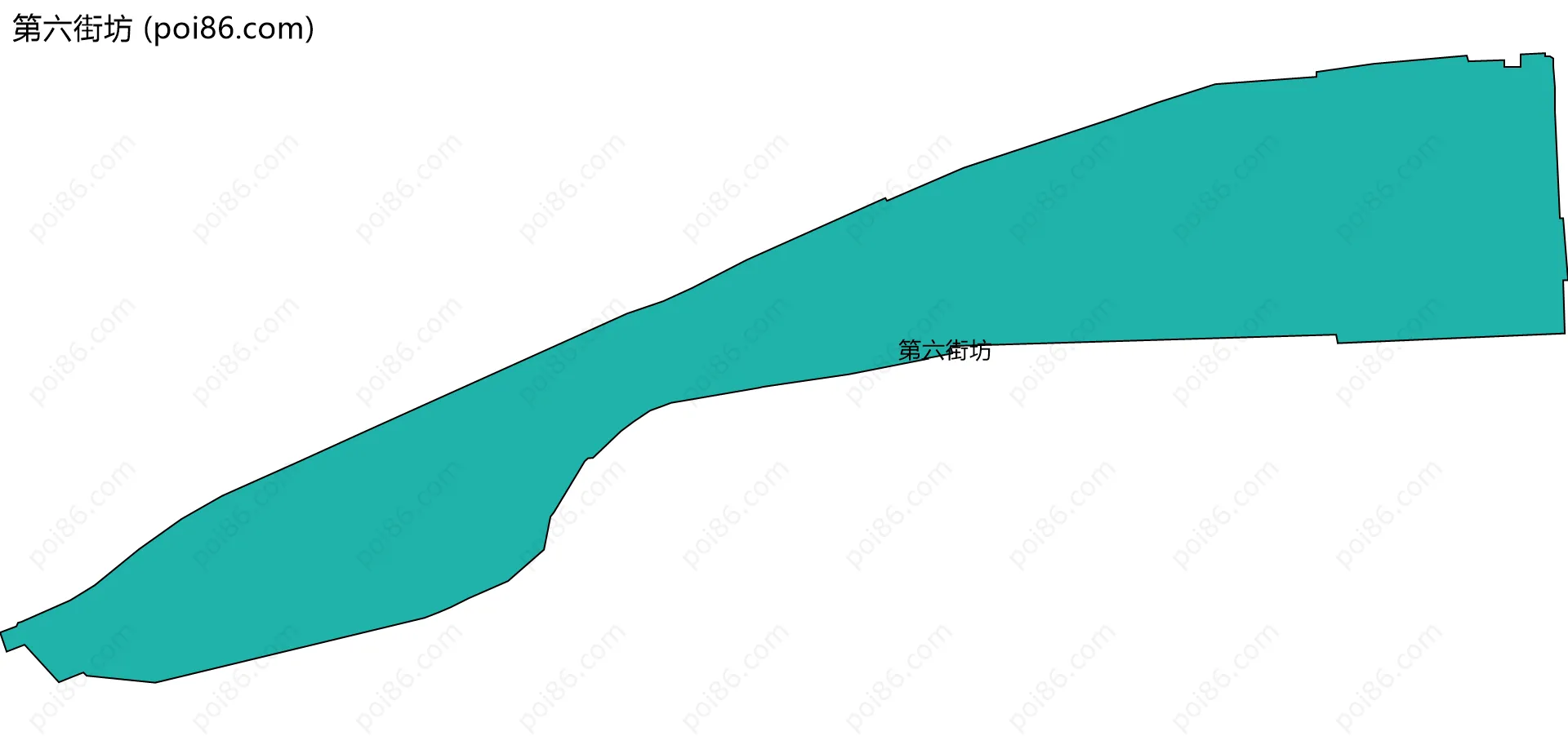第六街坊边界地图