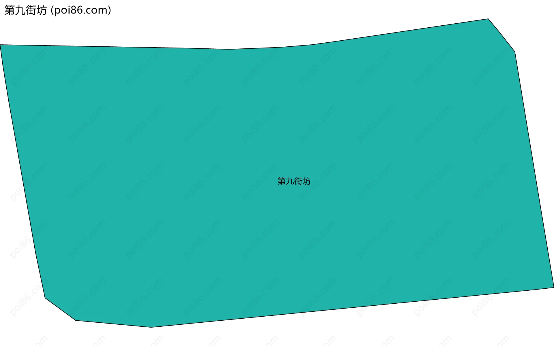 第九街坊边界地图