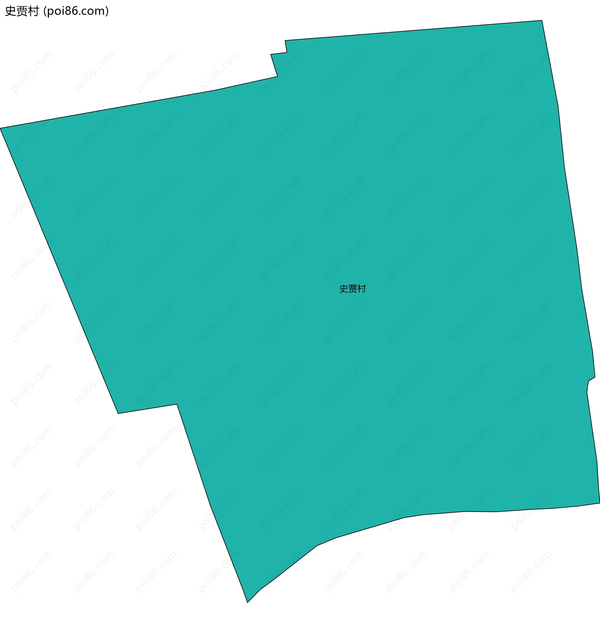 史贾村边界地图