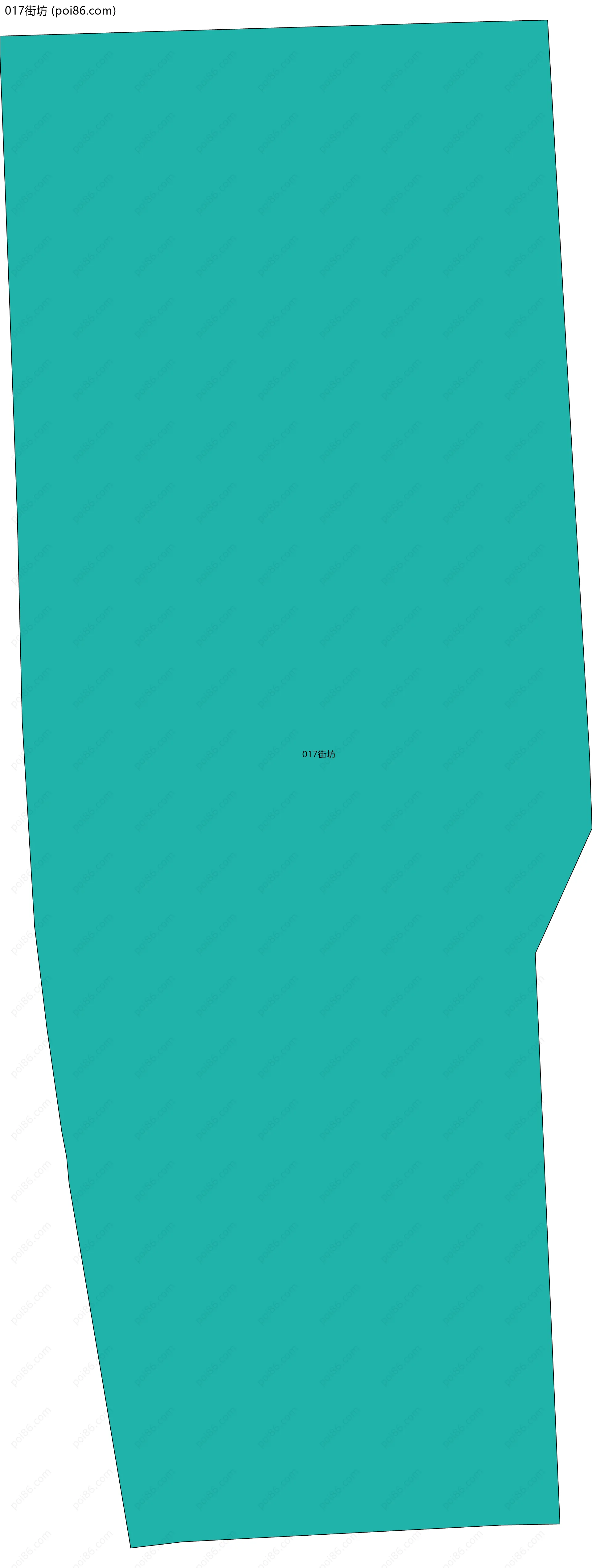 017街坊边界地图