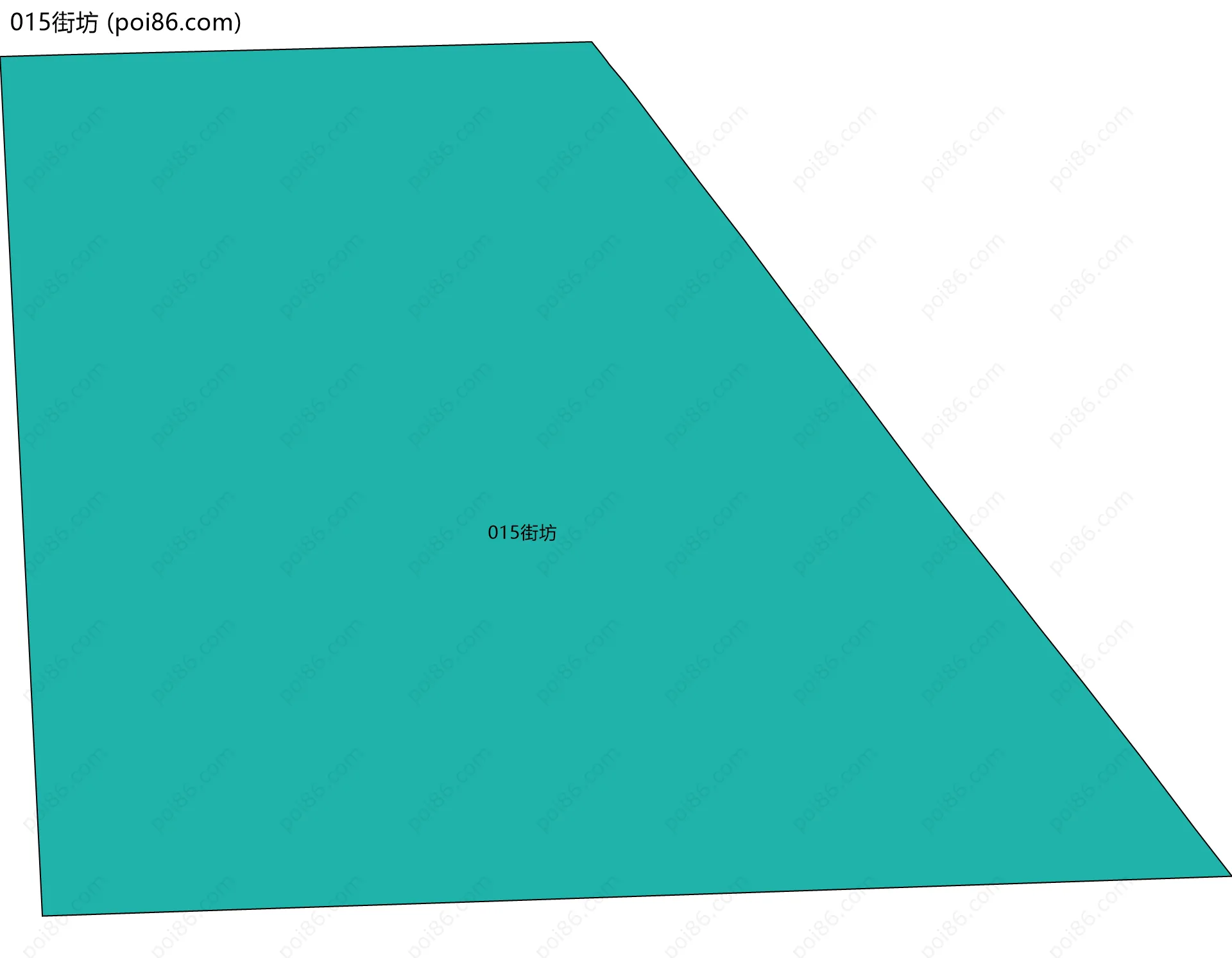 015街坊边界地图