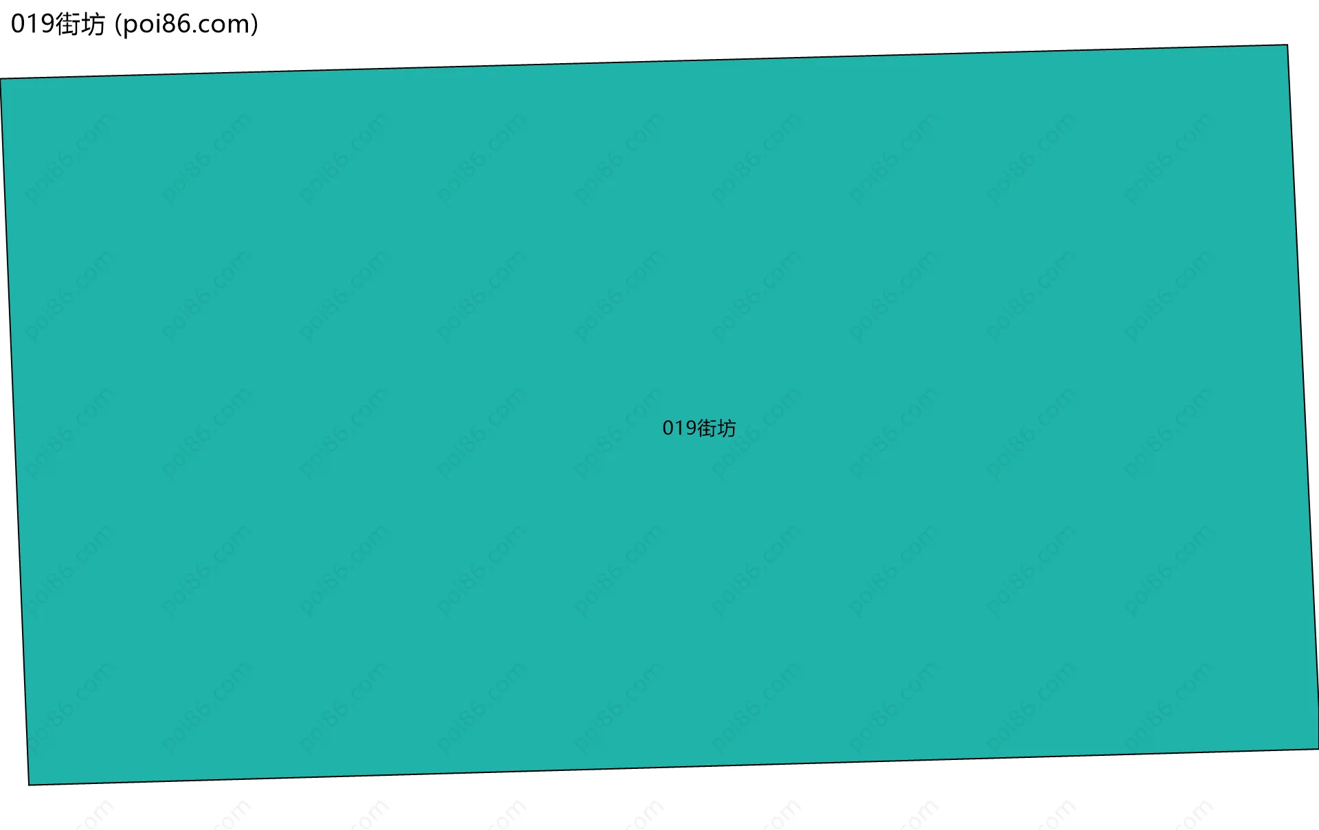 019街坊边界地图