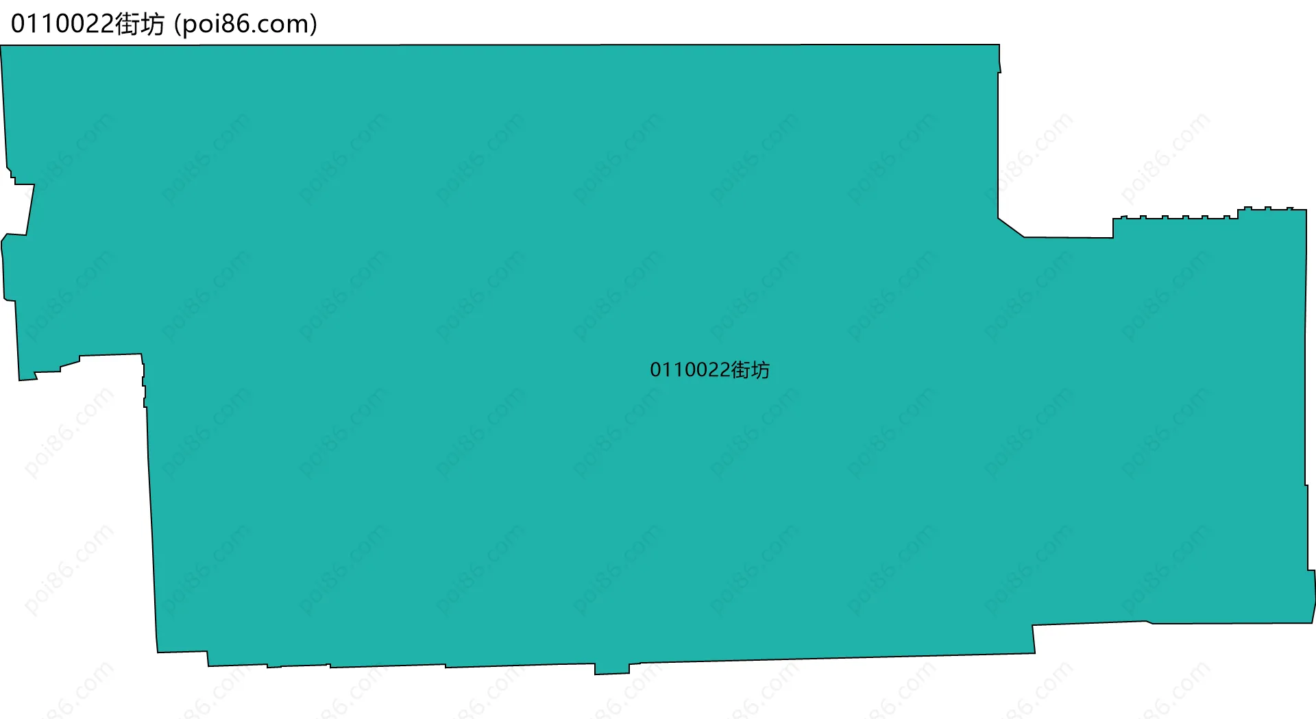 0110022街坊边界地图