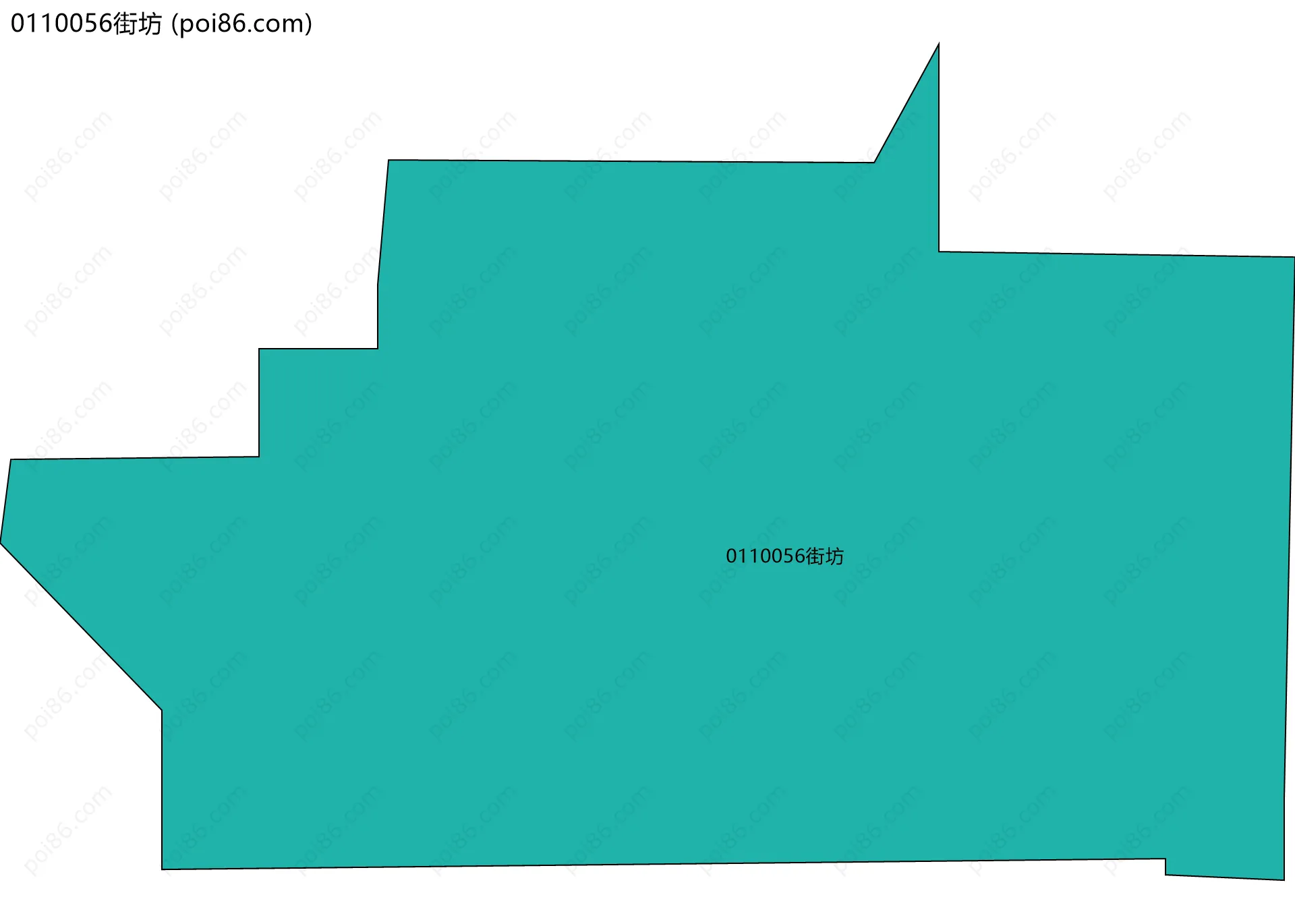 0110056街坊边界地图