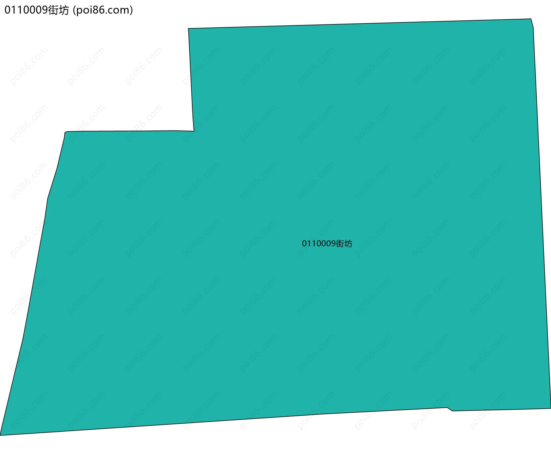 0110009街坊边界地图