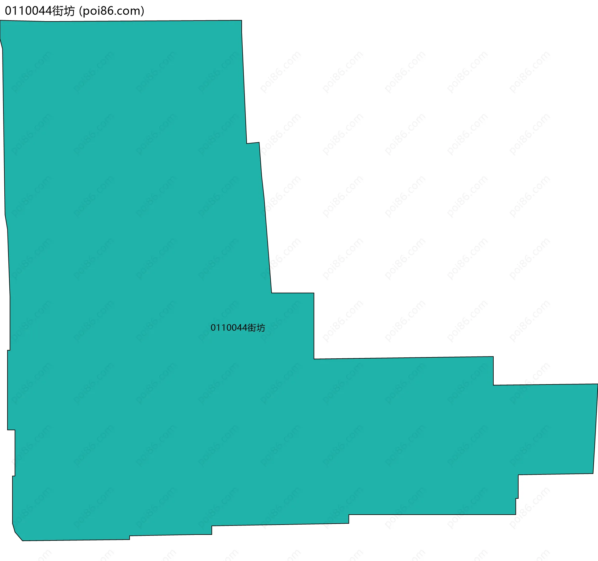 0110044街坊边界地图