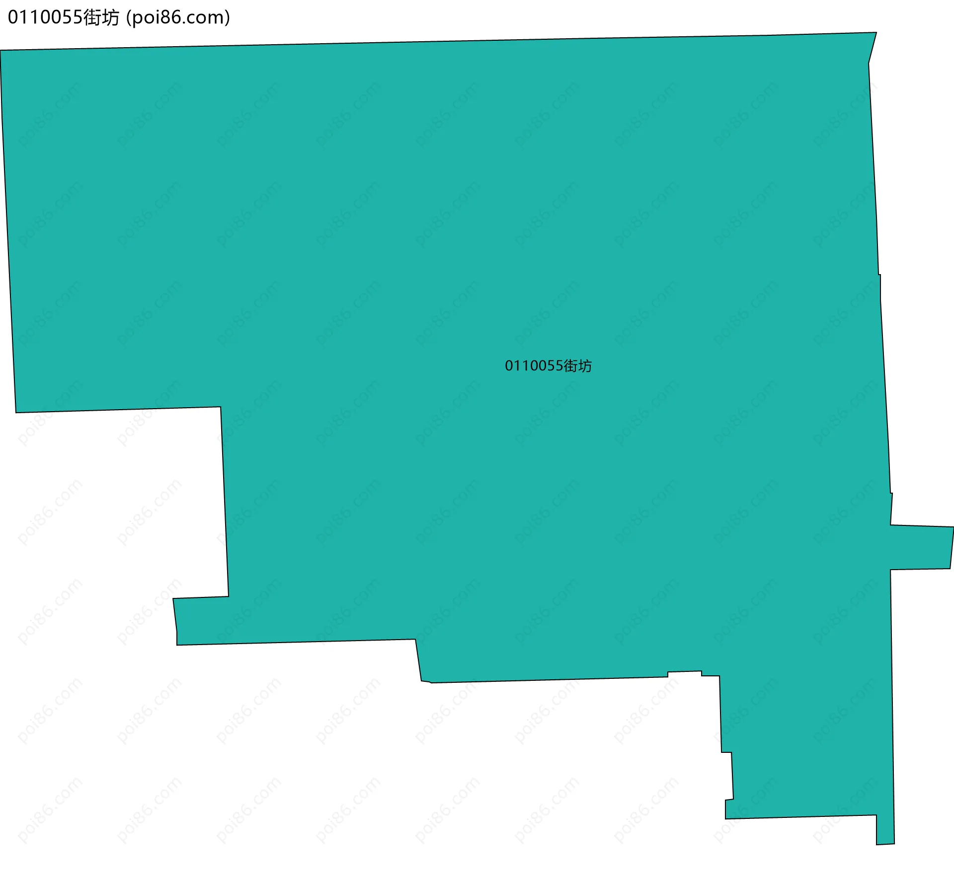 0110055街坊边界地图