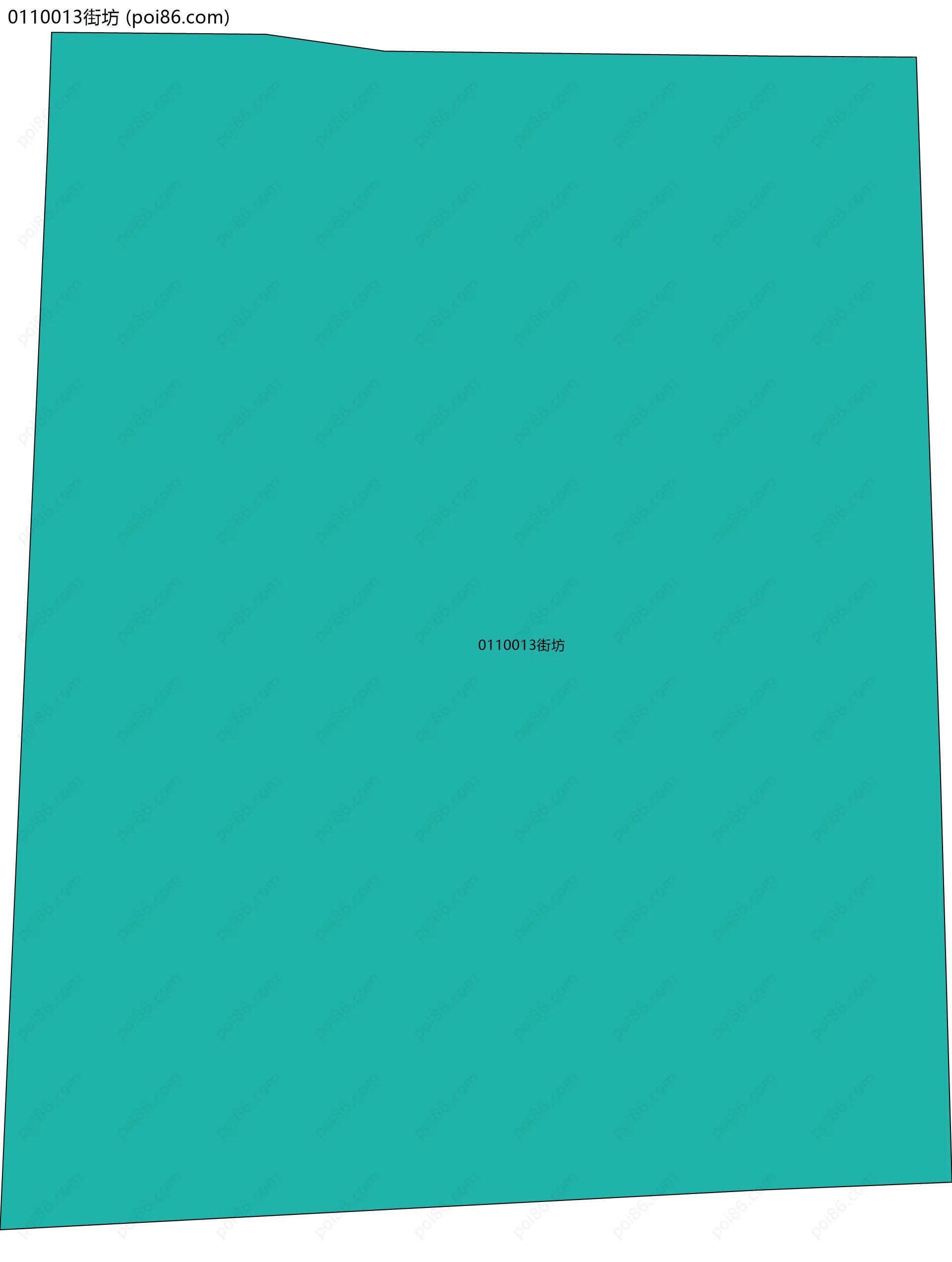 0110013街坊边界地图